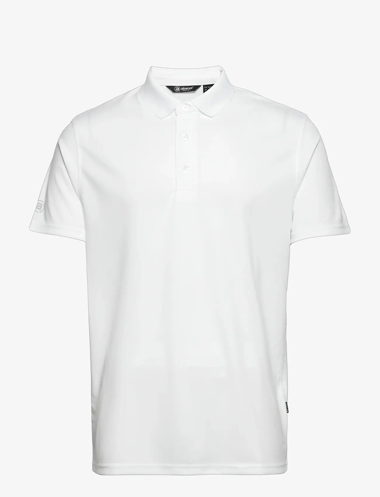 Abacus - Mens Cray drycool polo - alussärgid ja t-särgid - white - 1