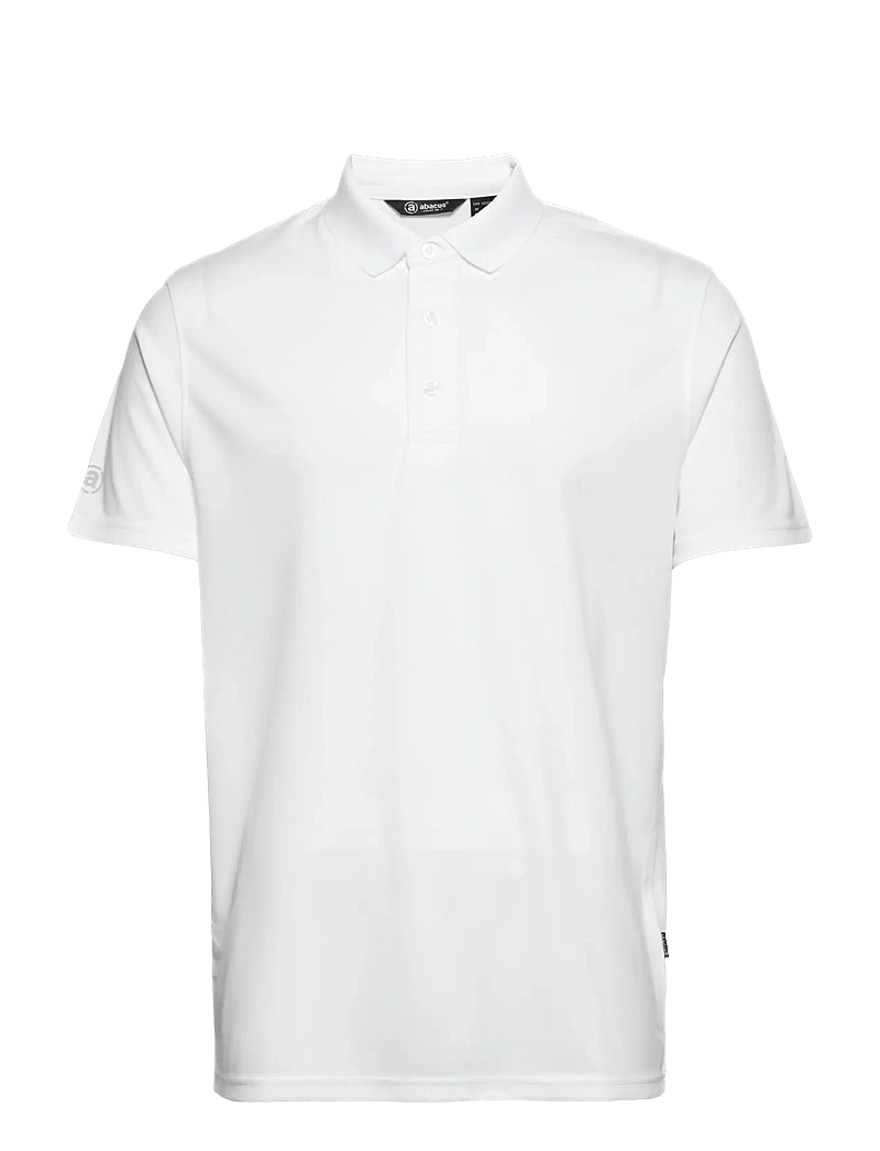 Abacus - Mens Cray drycool polo - alussärgid ja t-särgid - white - 1