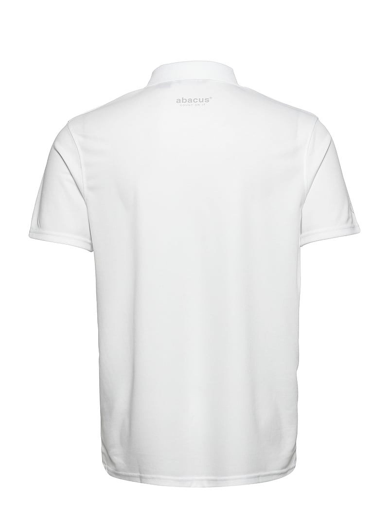 Abacus - Mens Cray drycool polo - alussärgid ja t-särgid - white - 2