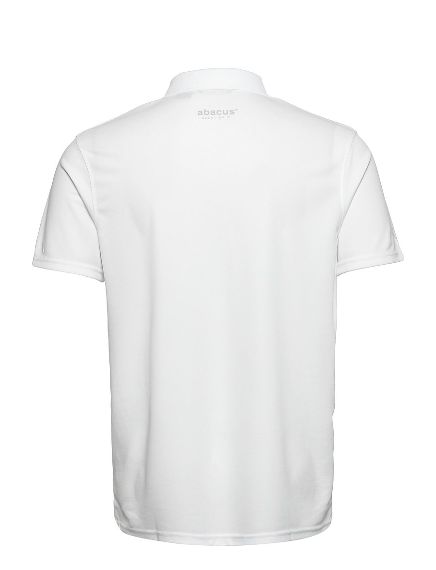 Abacus - Mens Cray drycool polo - toppar & t-shirts - white - 2
