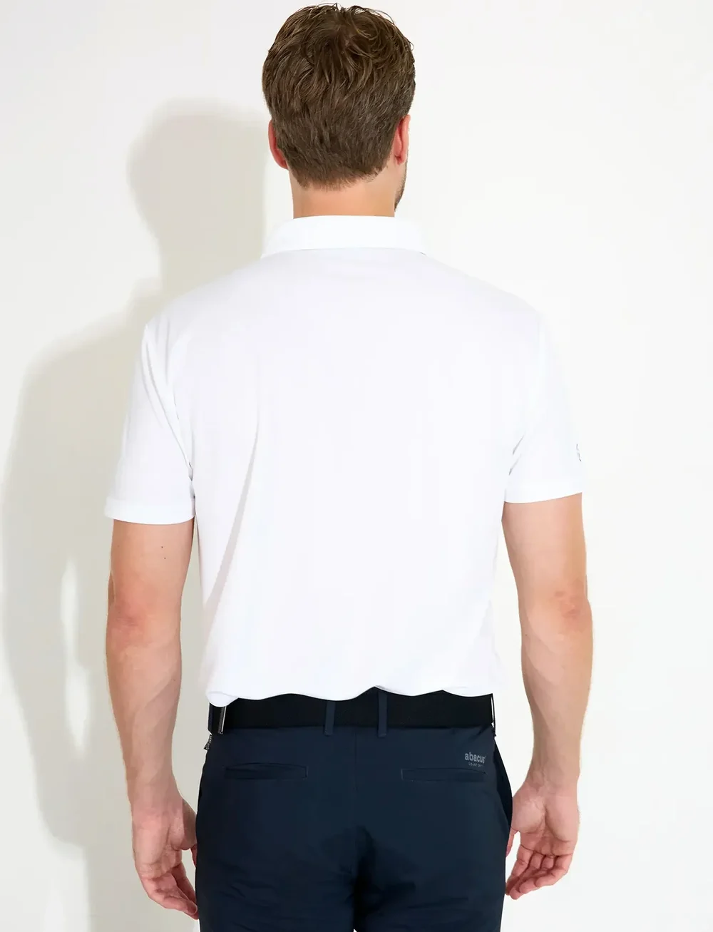 Abacus - Mens Telford drycool polo - oberteile & t-shirts - white - 3