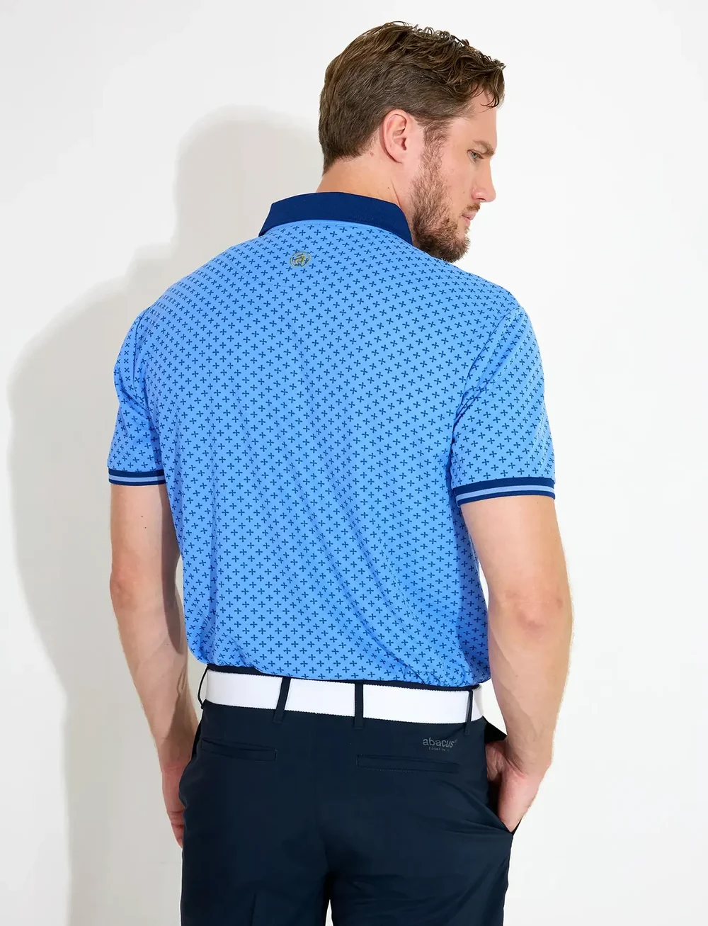 Abacus - Mens Dunsten drycool polo - oberteile & t-shirts - heaven - 3