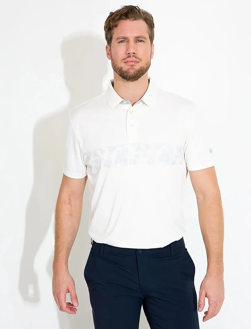 Abacus - Mens Walton drycool polo - toppe & t-shirts - clam - 0