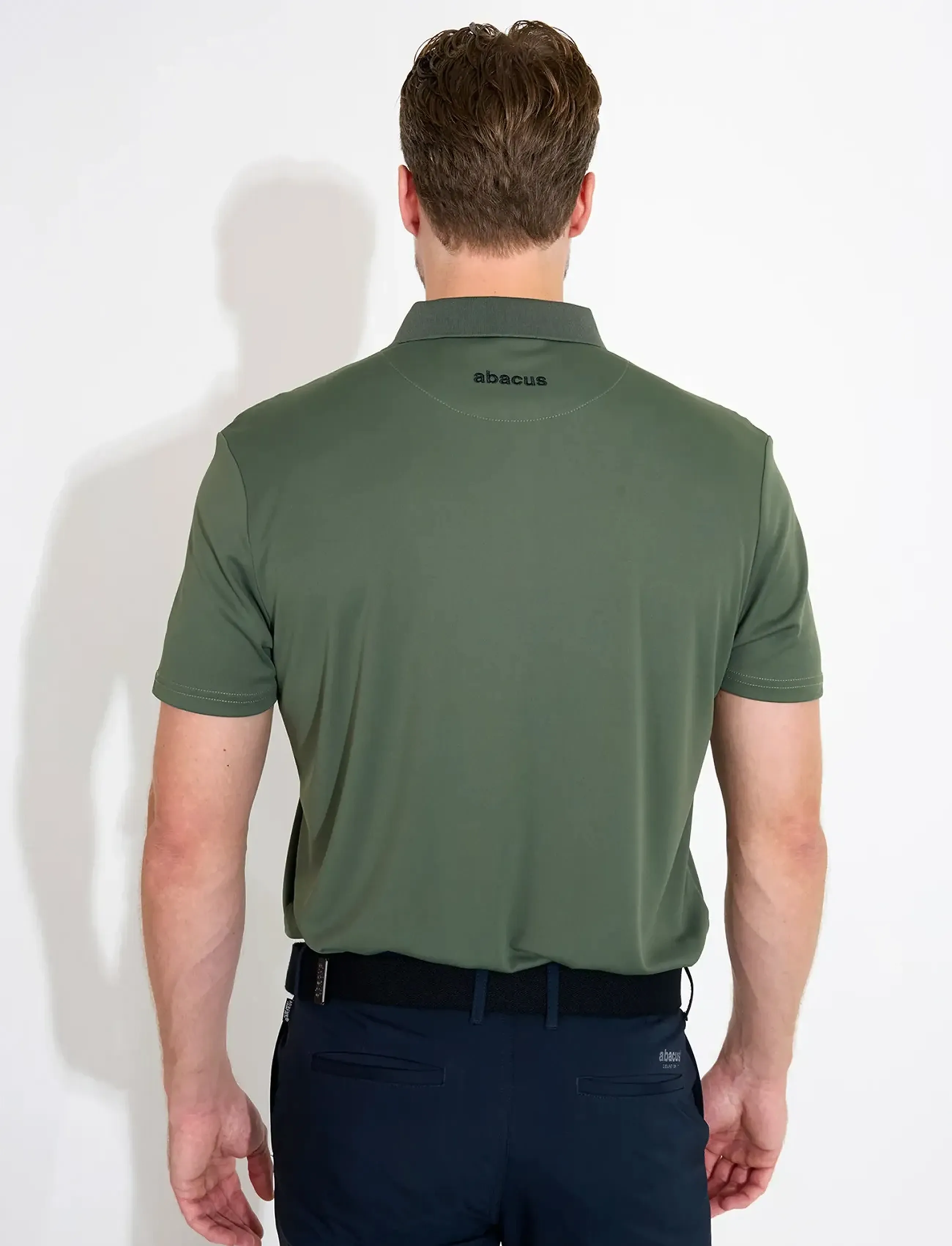 Abacus - Mens Walton drycool polo - forest - 3