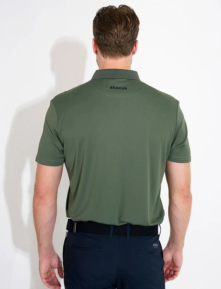 Abacus - Mens Walton drycool polo - forest - 3