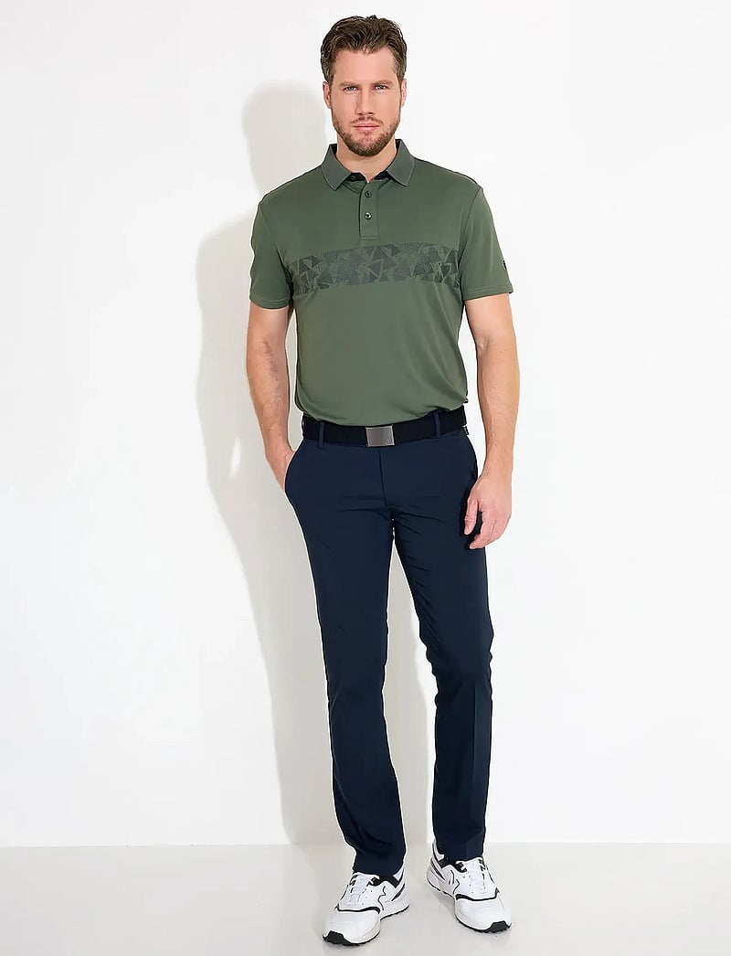 Abacus - Mens Walton drycool polo - toppar & t-shirts - forest - 4