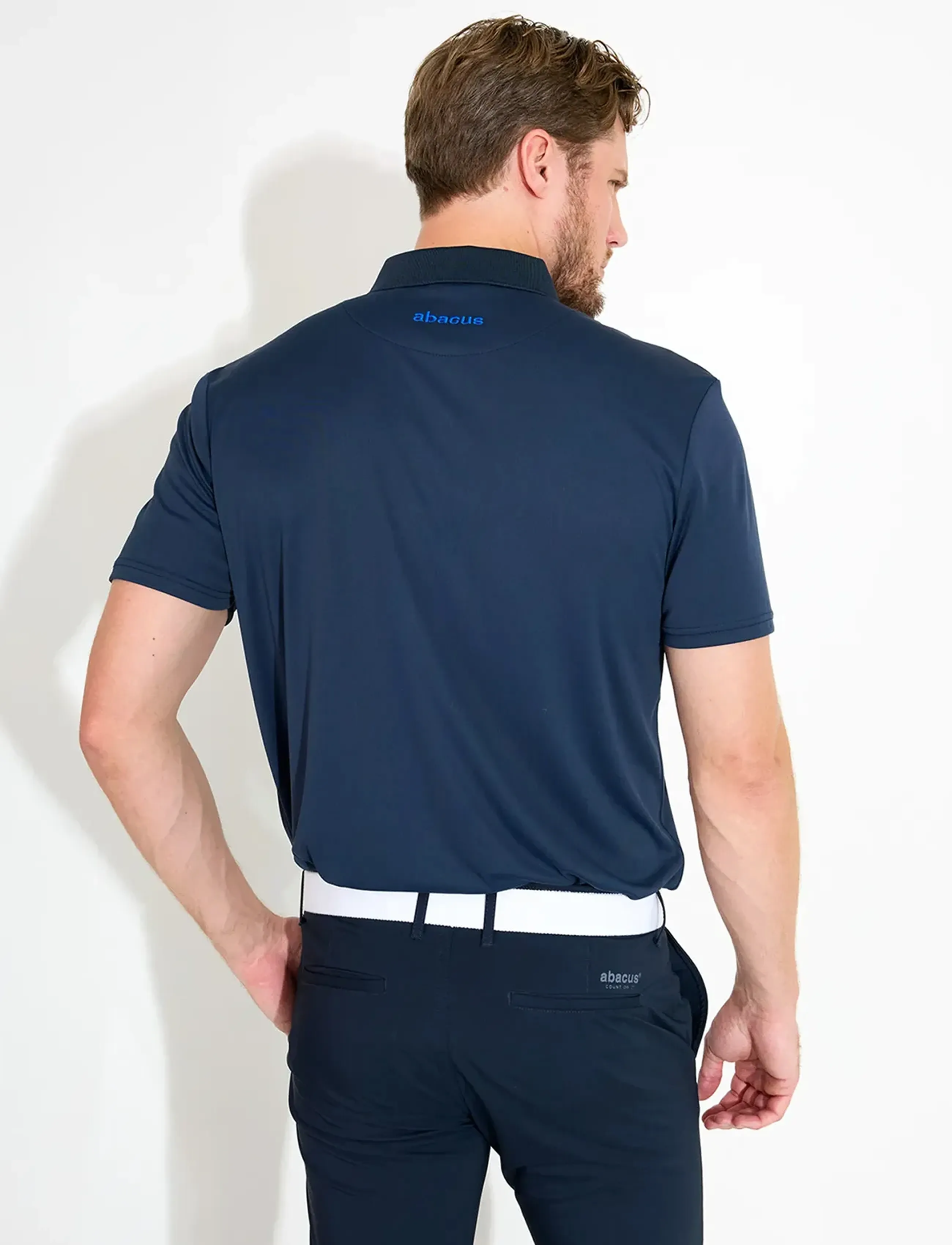 Abacus - Mens Walton drycool polo - navy - 3