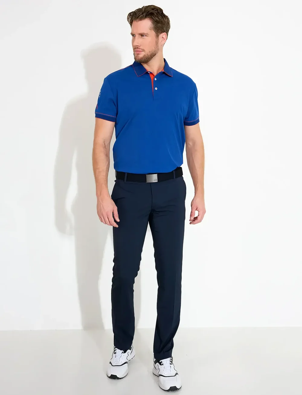 Abacus - Mens Stoke drycool polo - oberteile & t-shirts - atlantic blue - 4
