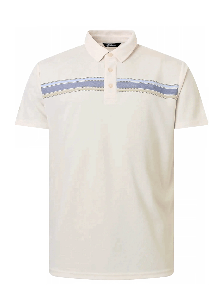 Abacus - Mens Cruit drycool polo - toppe & t-shirts - clam - 1