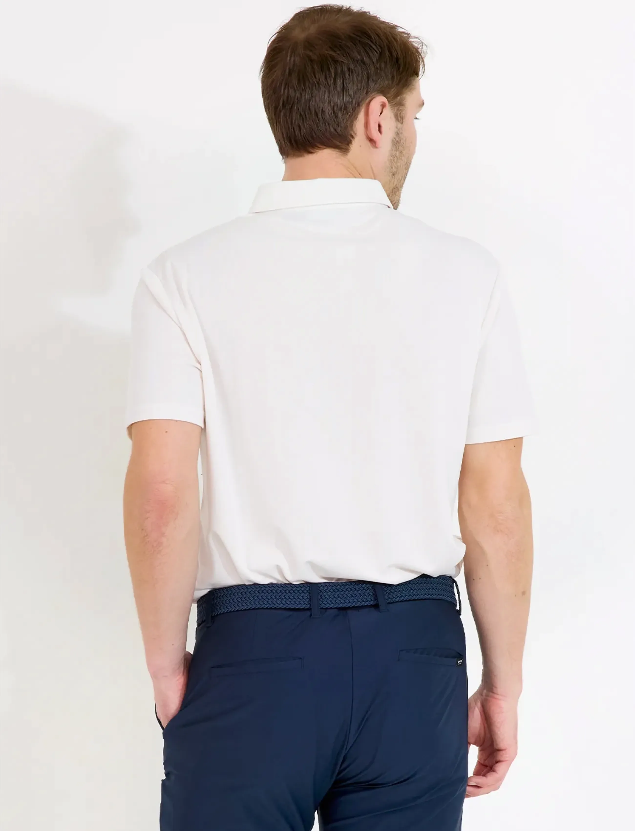 Abacus - Mens Cruit drycool polo - alussärgid ja t-särgid - clam - 2