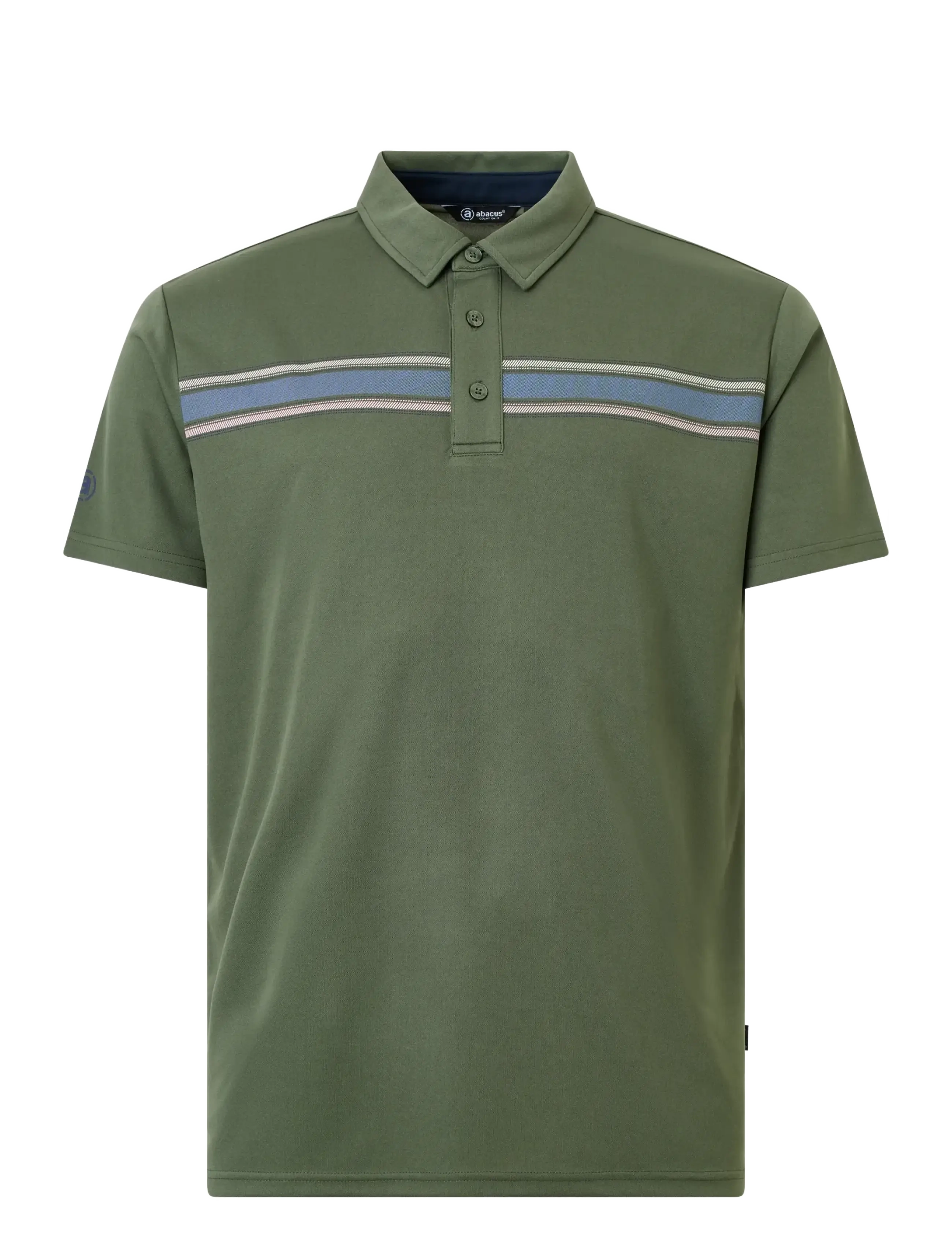 Abacus Mens Cruit drycool polo - Abacus - FOREST / khaki/green