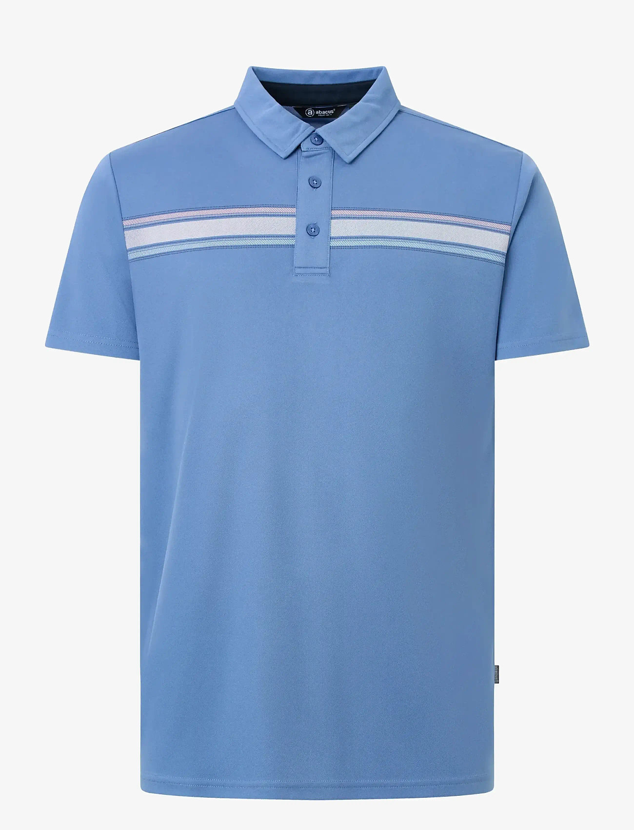 Abacus - Mens Cruit drycool polo - toppe & t-shirts - horizon blue - 1