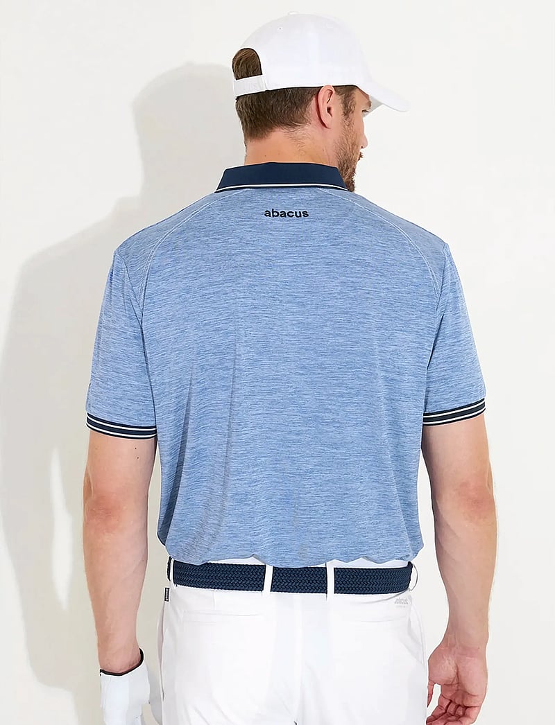 Abacus - Mens Spey drycool polo - oberteile & t-shirts - horizon blue - 2