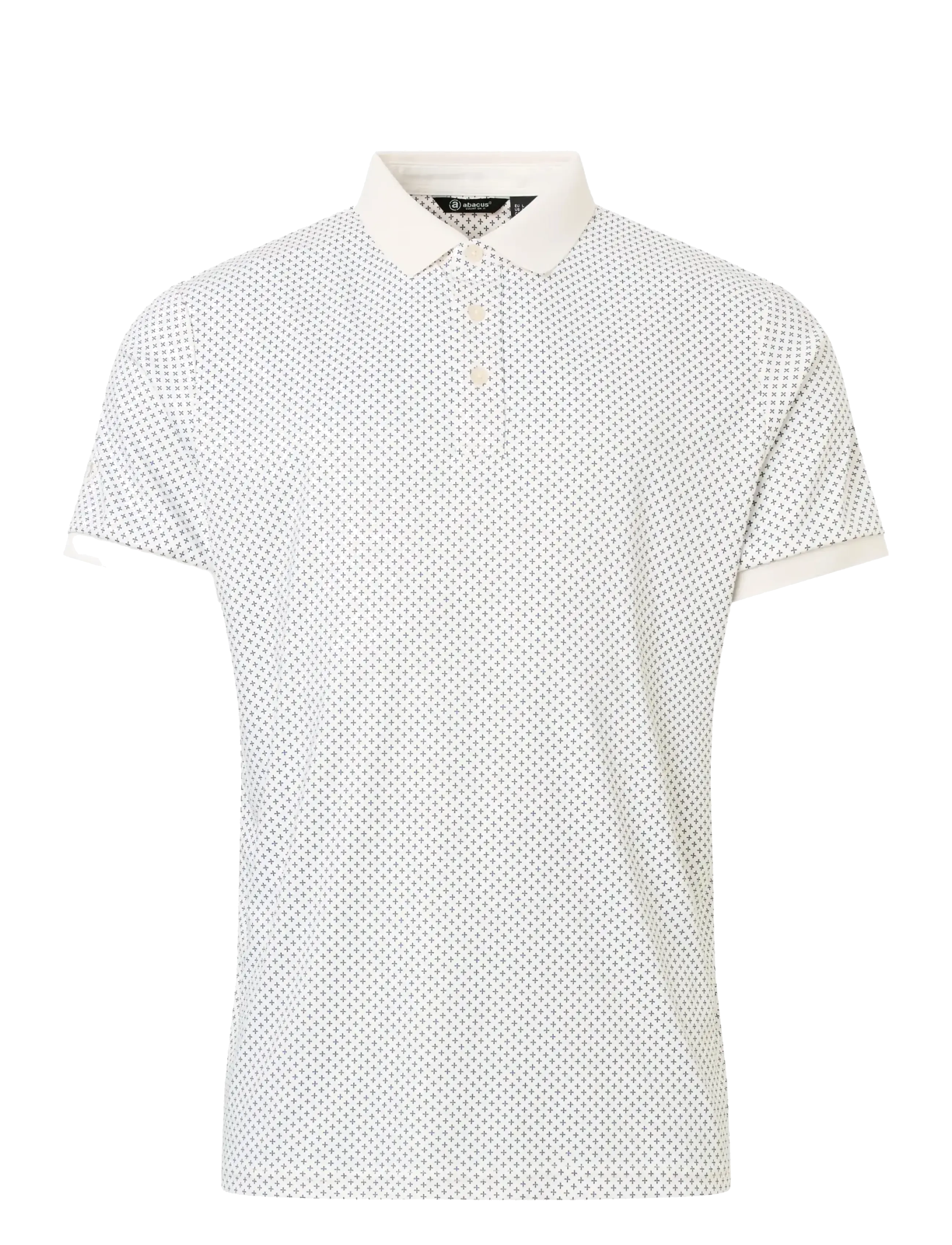 ABACUS Mens Hayden Drycool Polo Weiß - L - Herren