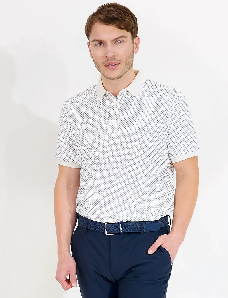 Abacus - Mens Hayden drycool polo - oberteile & t-shirts - clam - 0