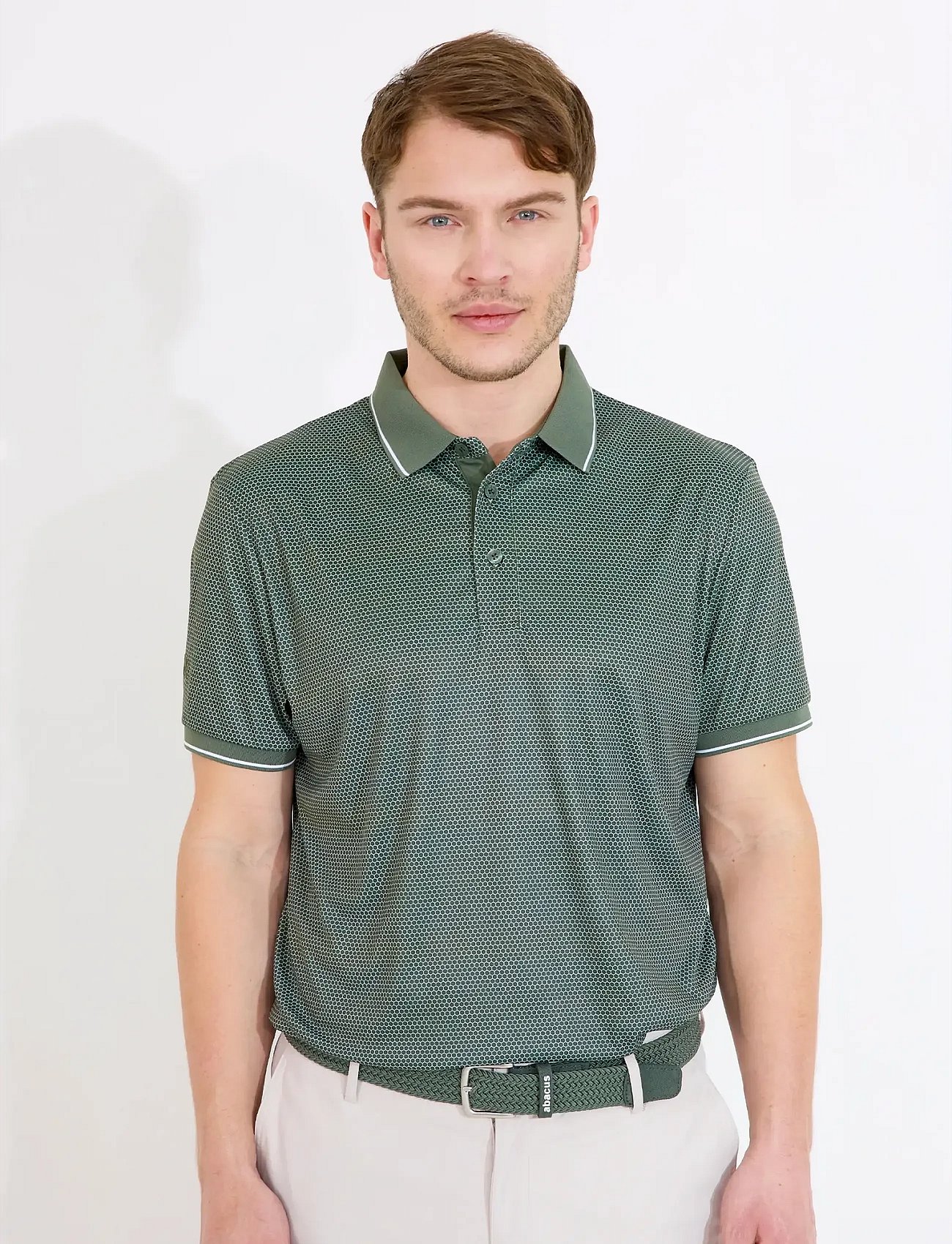 Mens Headfort drycool polo - FOREST