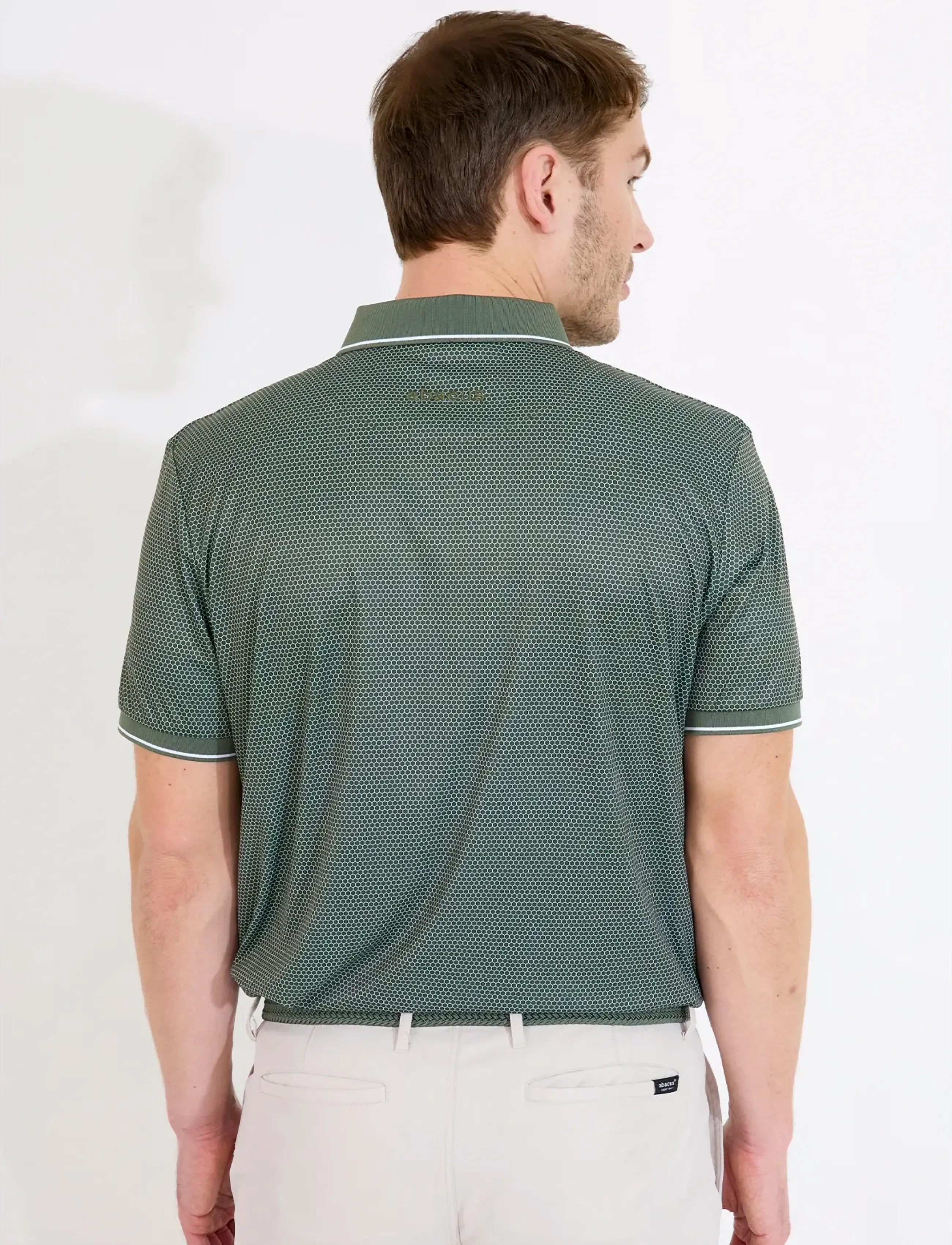 Abacus - Mens Headfort drycool polo - toppar & t-shirts - forest - 2