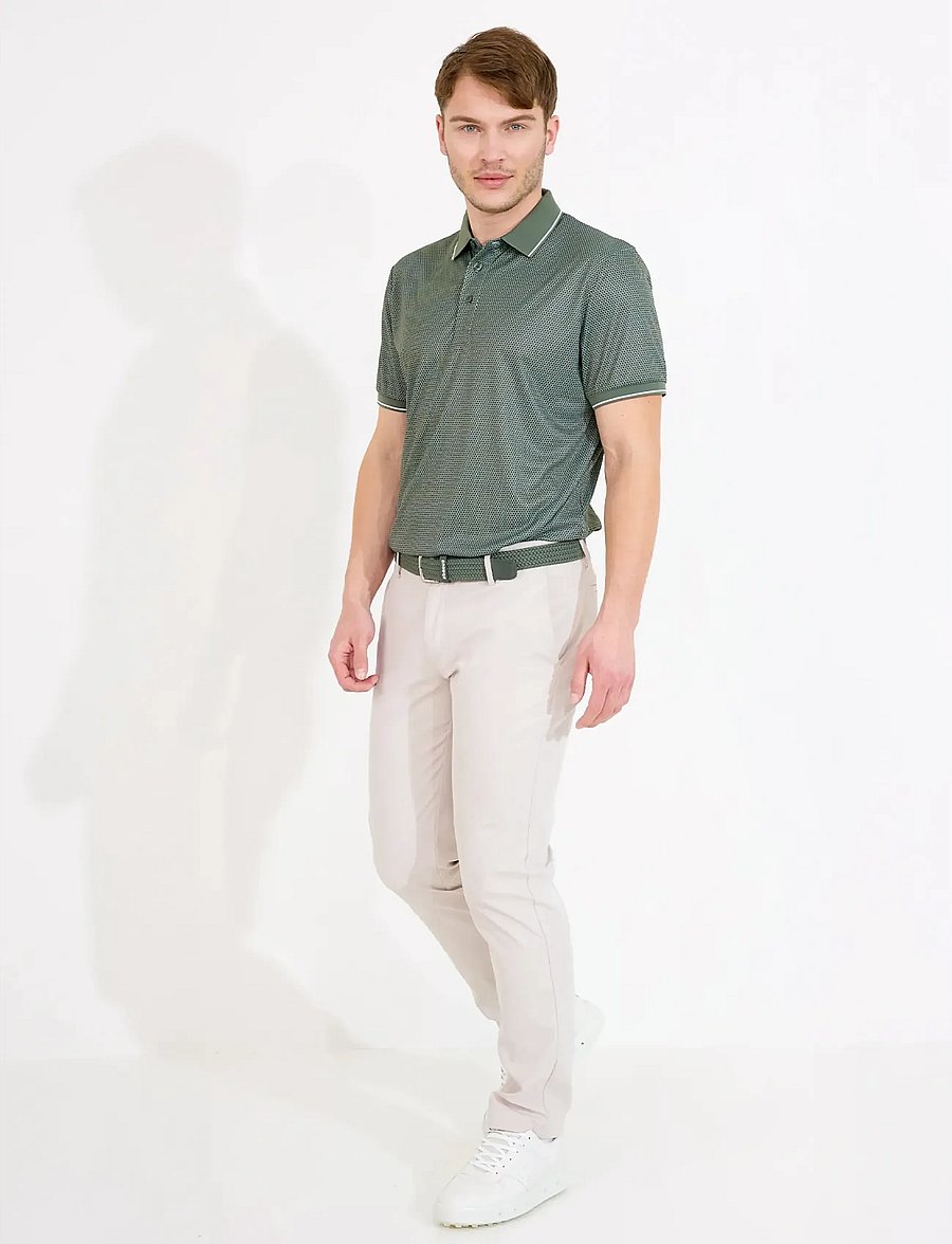 Abacus - Mens Headfort drycool polo - toppar & t-shirts - forest - 3