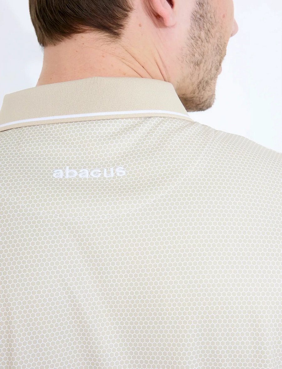 Abacus - Mens Headfort drycool polo - tops & t-shirts - lt.sand - 4