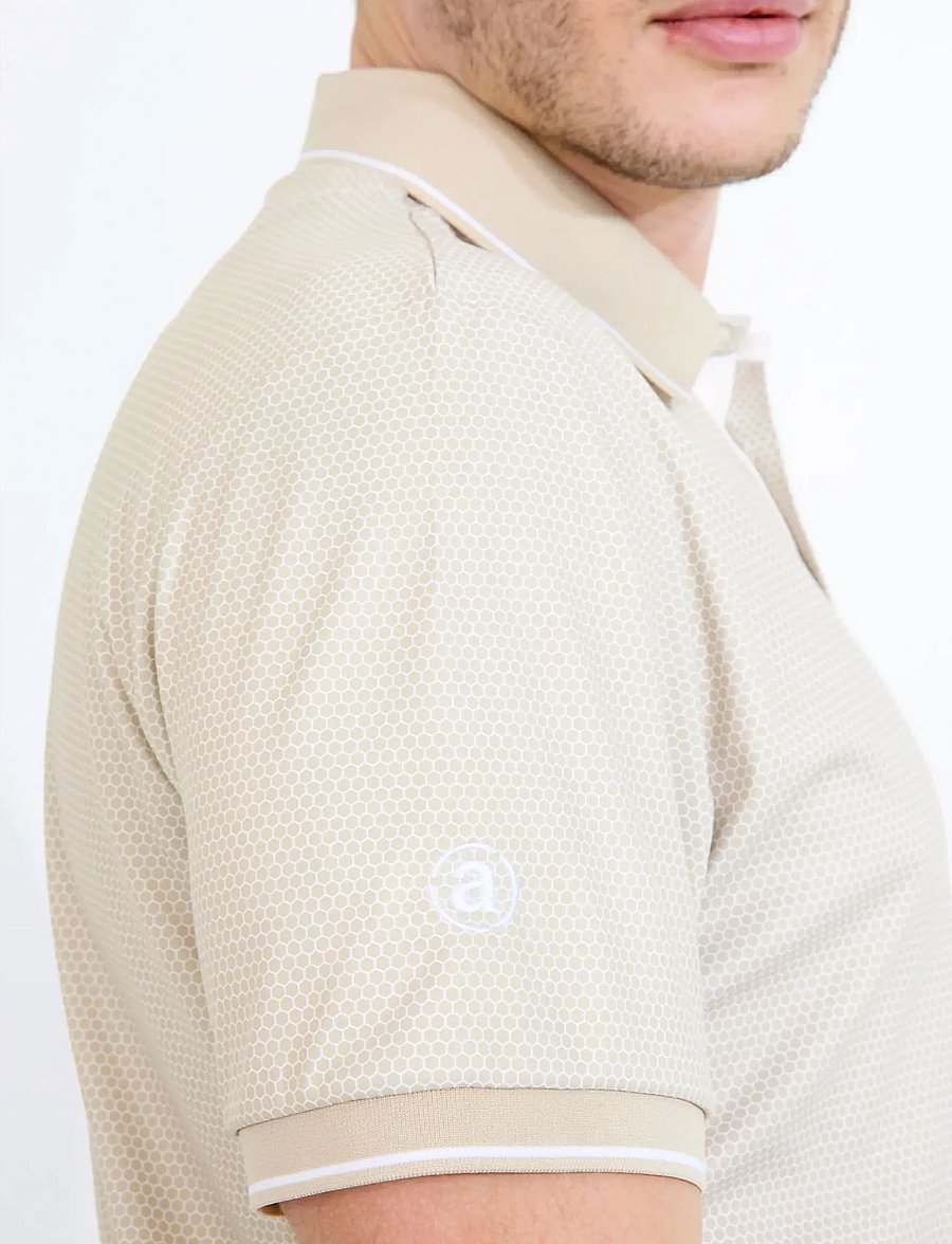 Abacus - Mens Headfort drycool polo - tops & t-shirts - lt.sand - 5