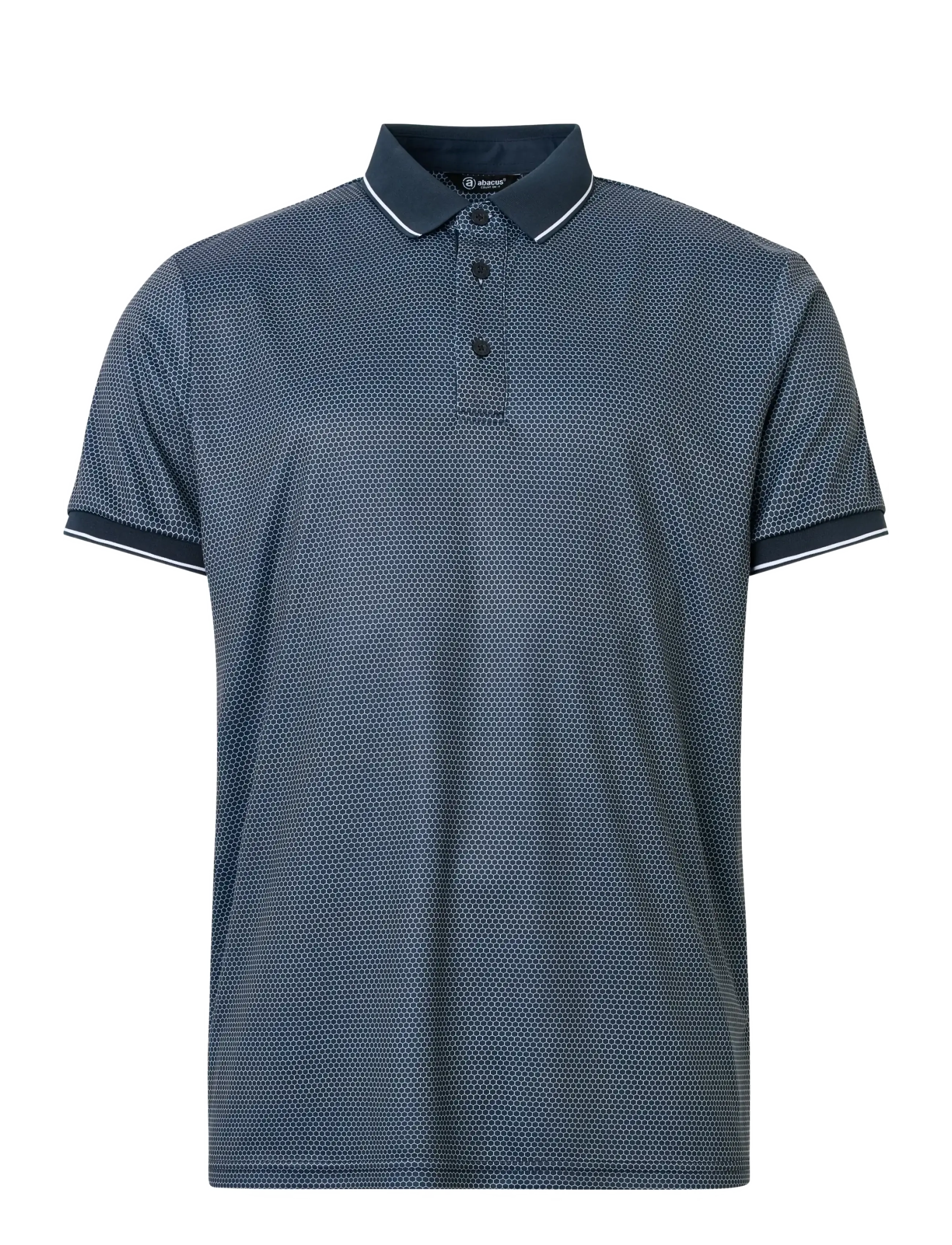 ABACUS Mens Headfort Drycool Polo Navy - M - Herren