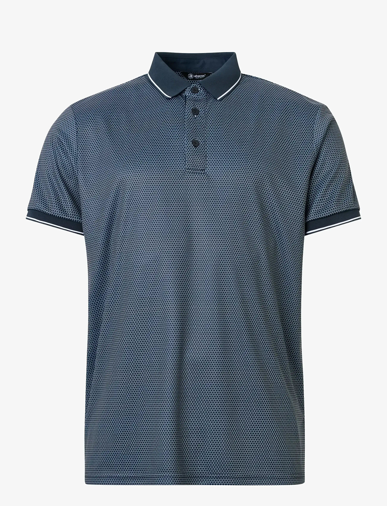 Abacus - Mens Headfort drycool polo - oberteile & t-shirts - navy - 1