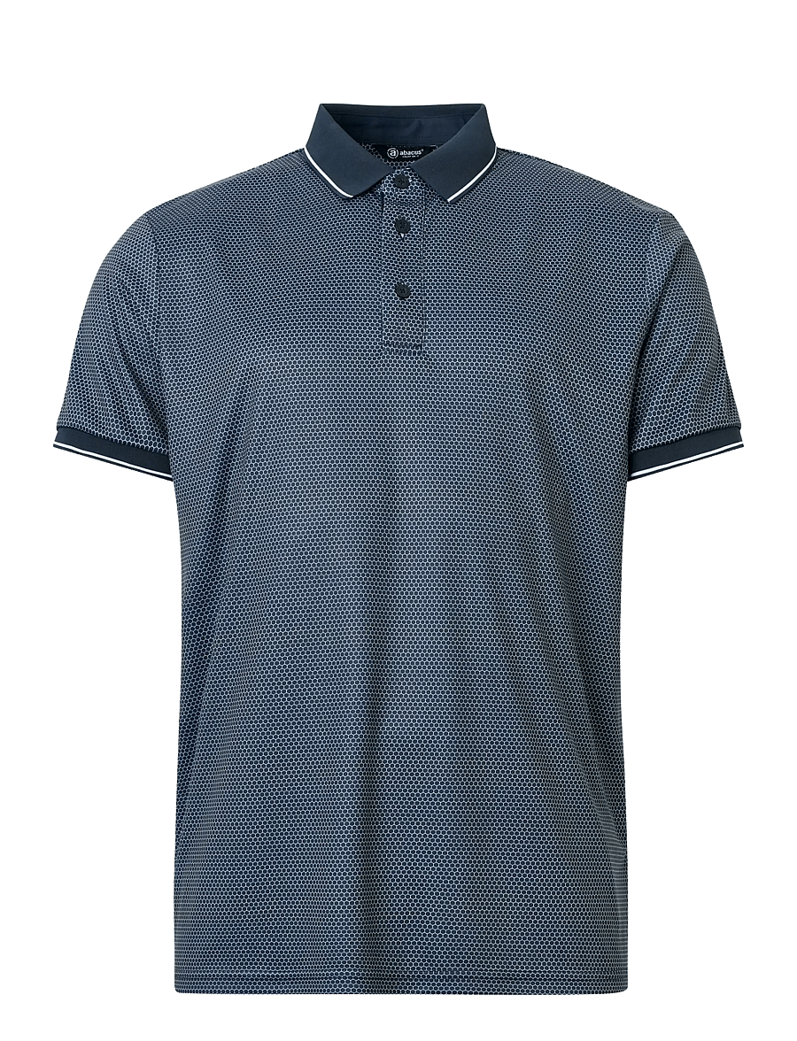 Abacus - Mens Headfort drycool polo - oberteile & t-shirts - navy - 1