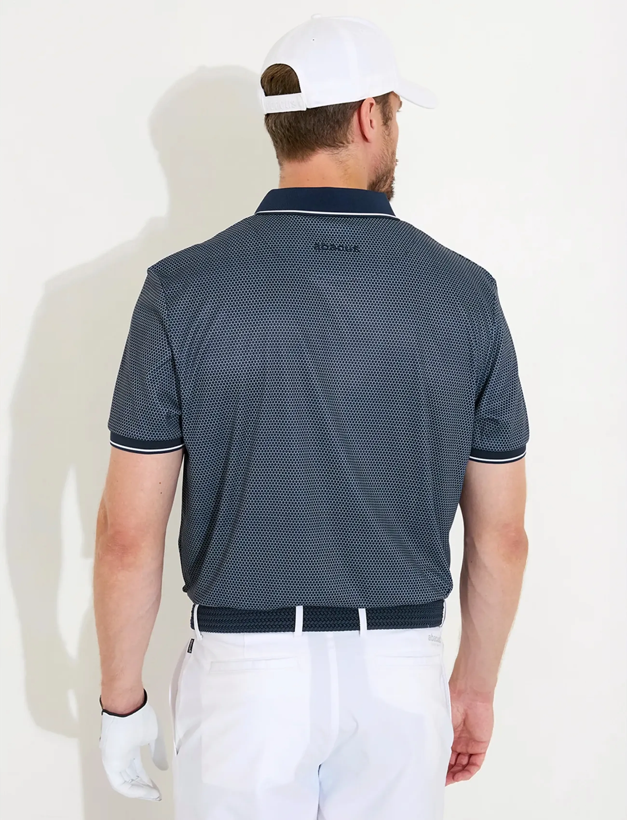 Abacus - Mens Headfort drycool polo - polos - navy - 2