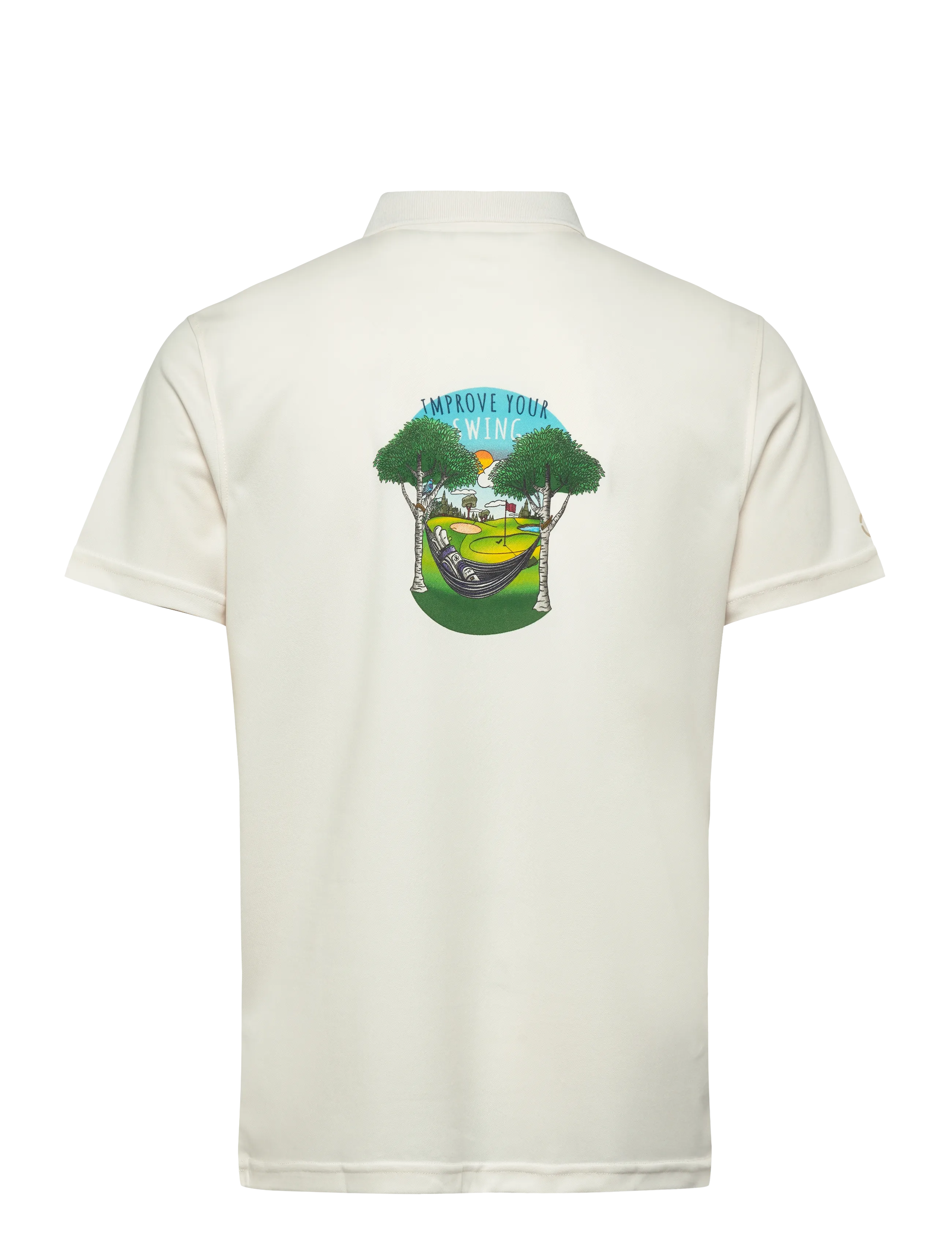 Abacus - Mens Froggy drycool polo - toppe & t-shirts - clam - 2