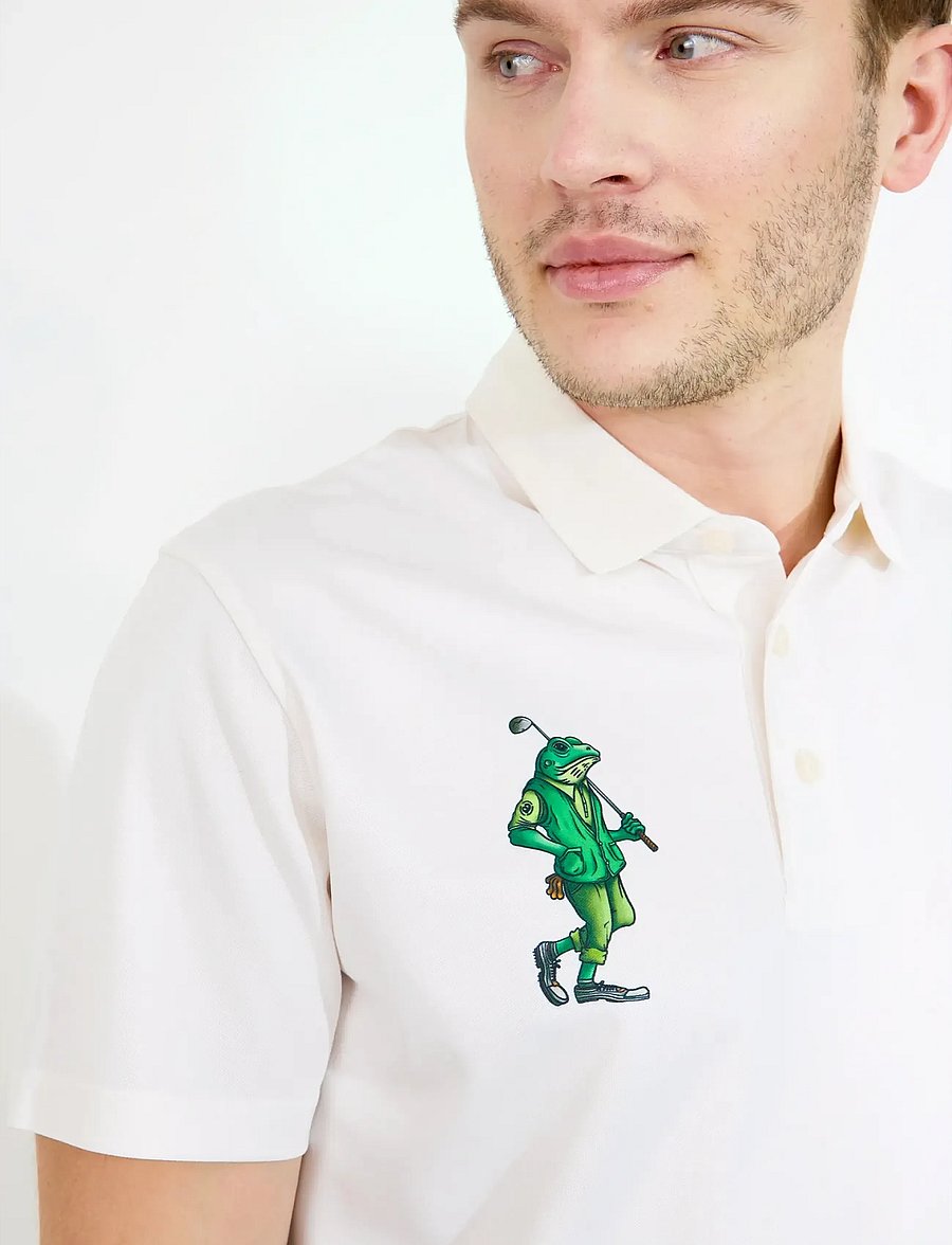 Abacus - Mens Froggy drycool polo - oberteile & t-shirts - clam - 5