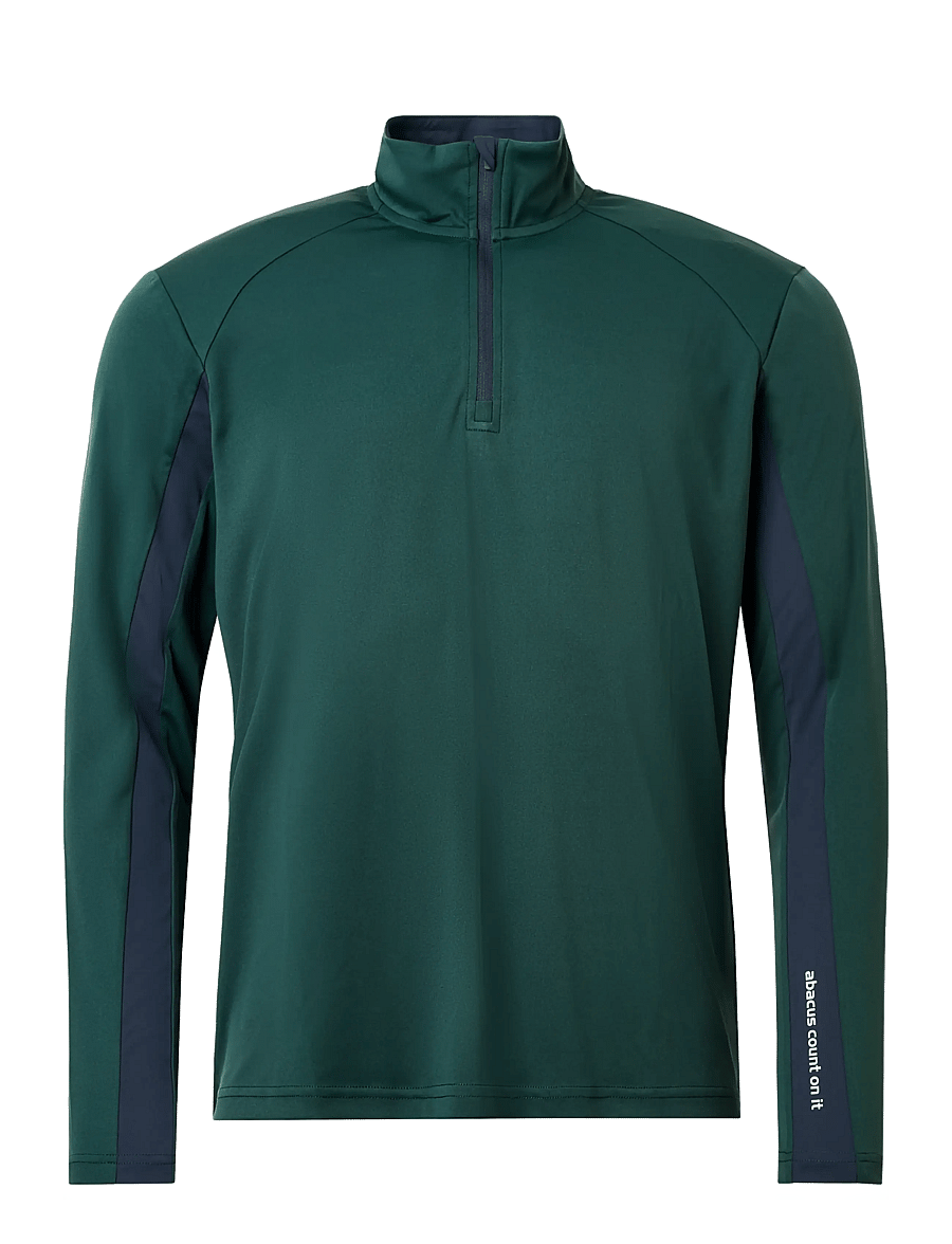 Abacus - Mens Aloha UV longsleeve - långärmade tröjor - course green - 1
