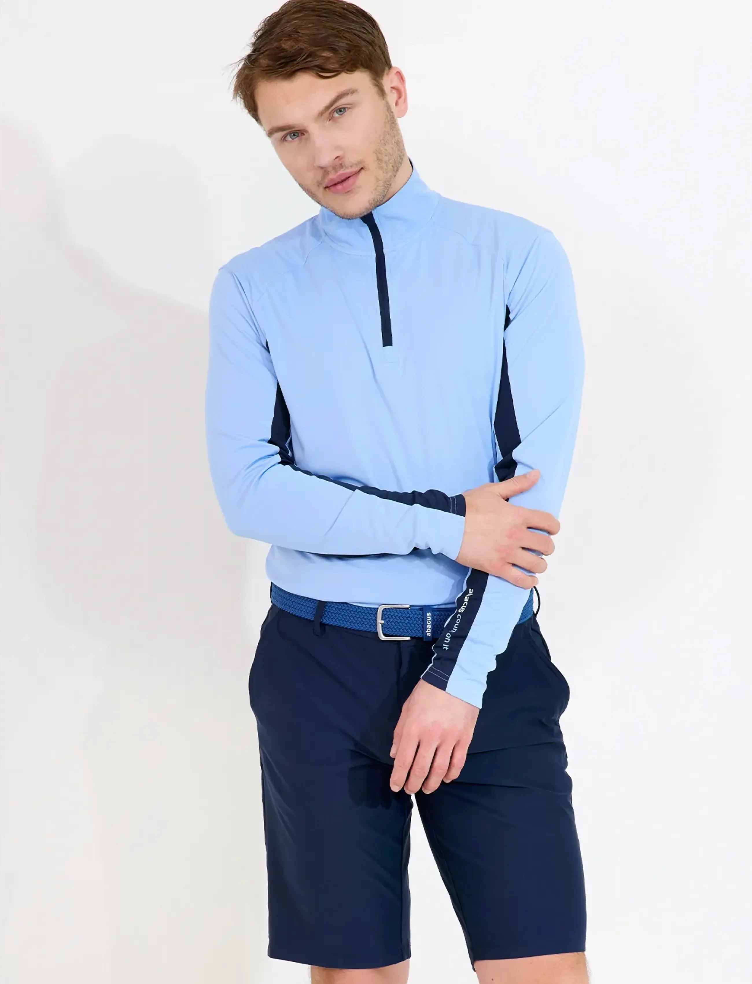 Abacus Mens Aloha UV longsleeve - Sweatshirts - ICEBLUE / blue