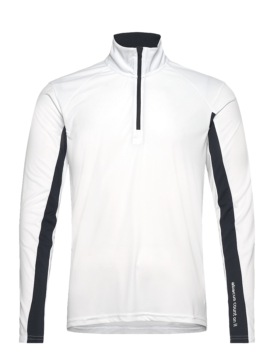 Abacus - Mens Aloha UV longsleeve - alussärgid - white/navy - 1