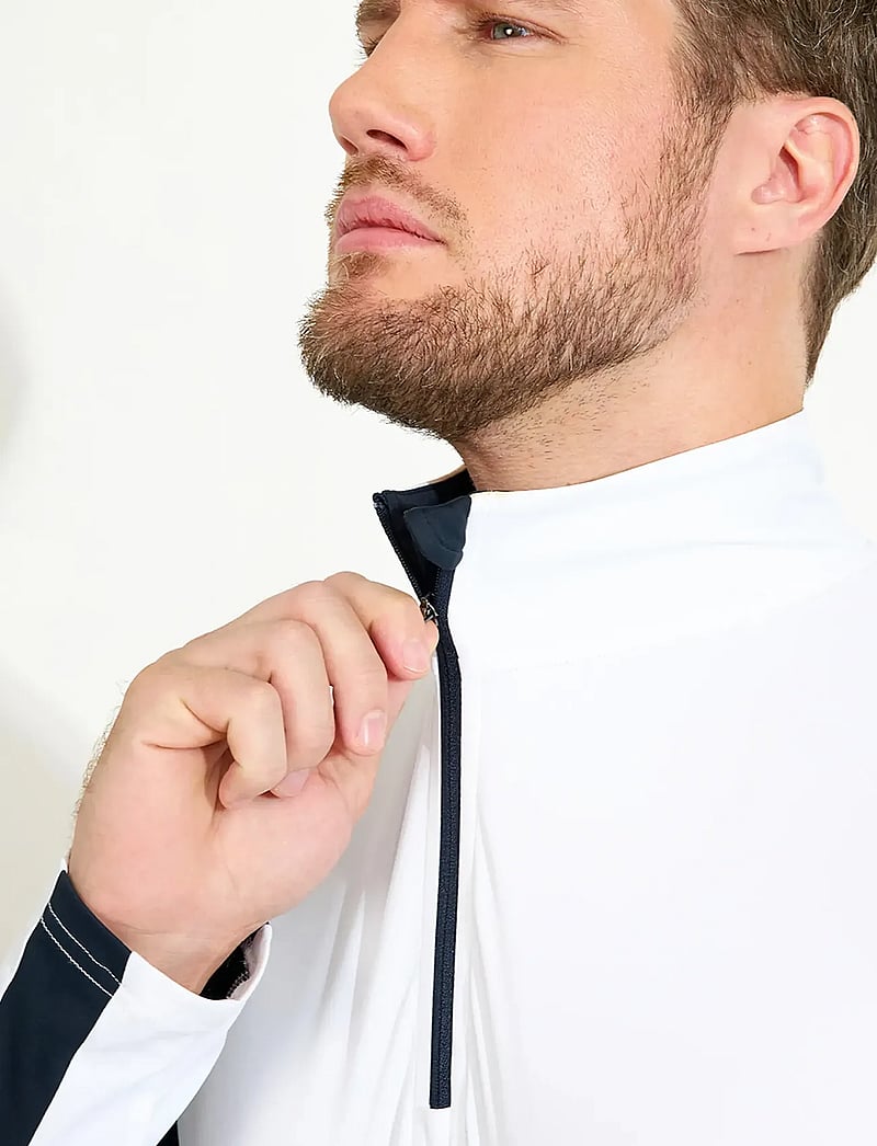 Abacus - Mens Aloha UV longsleeve - oberteile - white/navy - 5