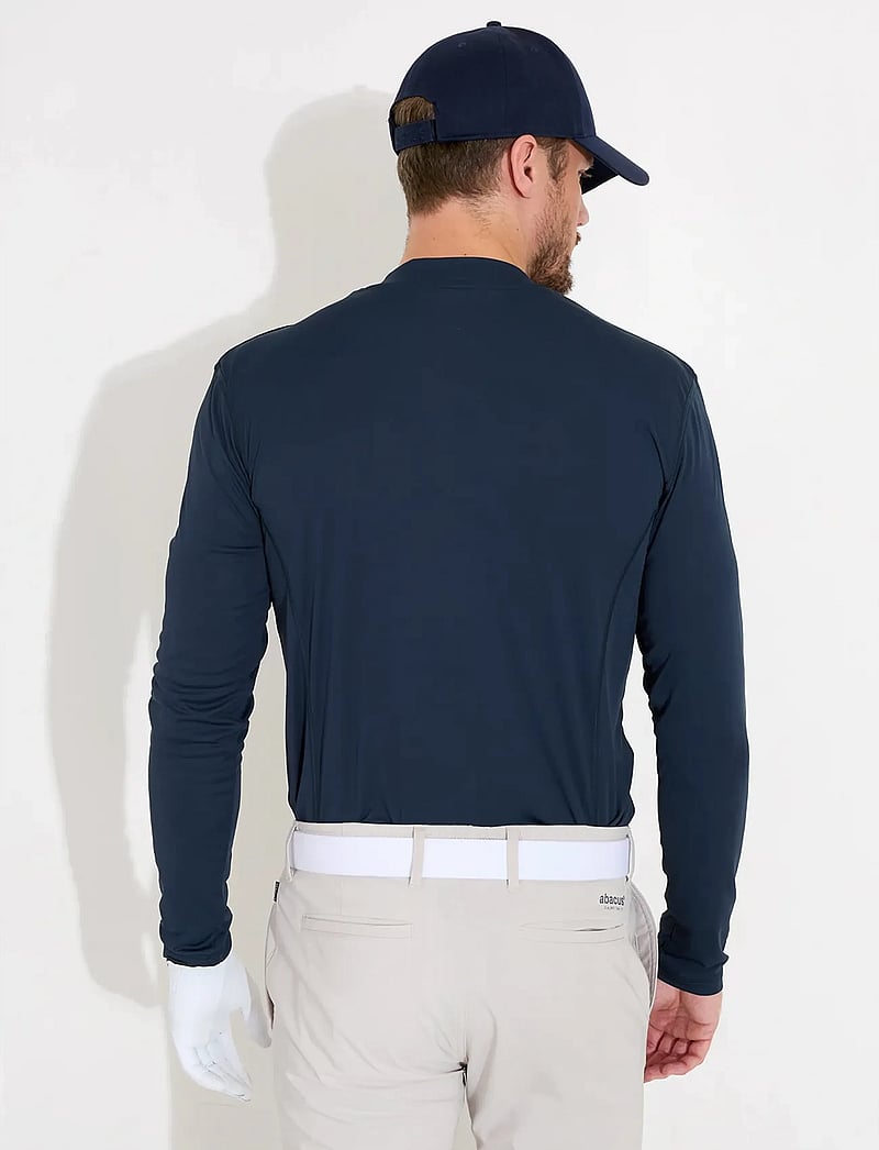 Abacus - Mens Aloha UV turtle neck - langarmshirts - navy - 2