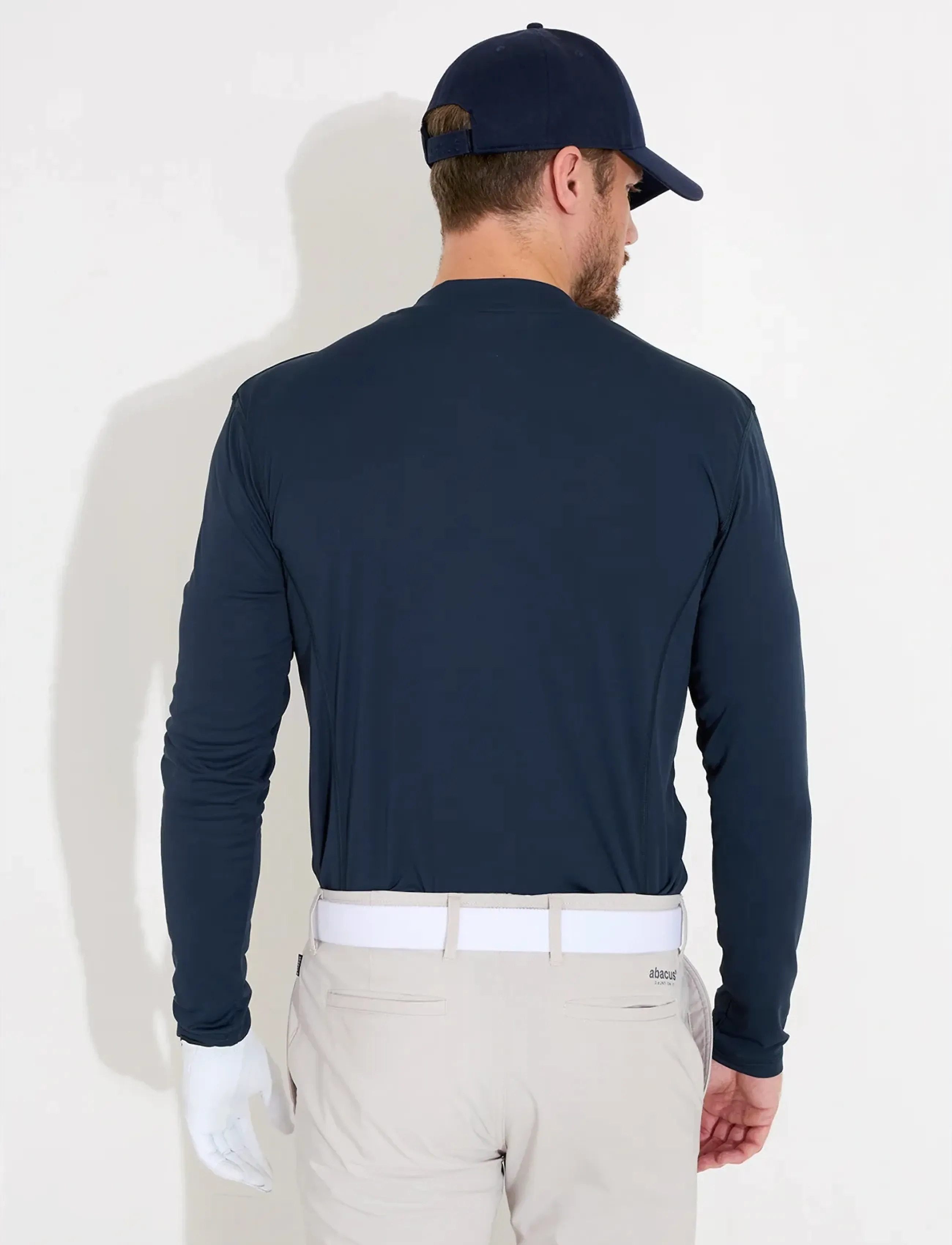 Abacus - Mens Aloha UV turtle neck - toppe & t-shirts - navy - 2