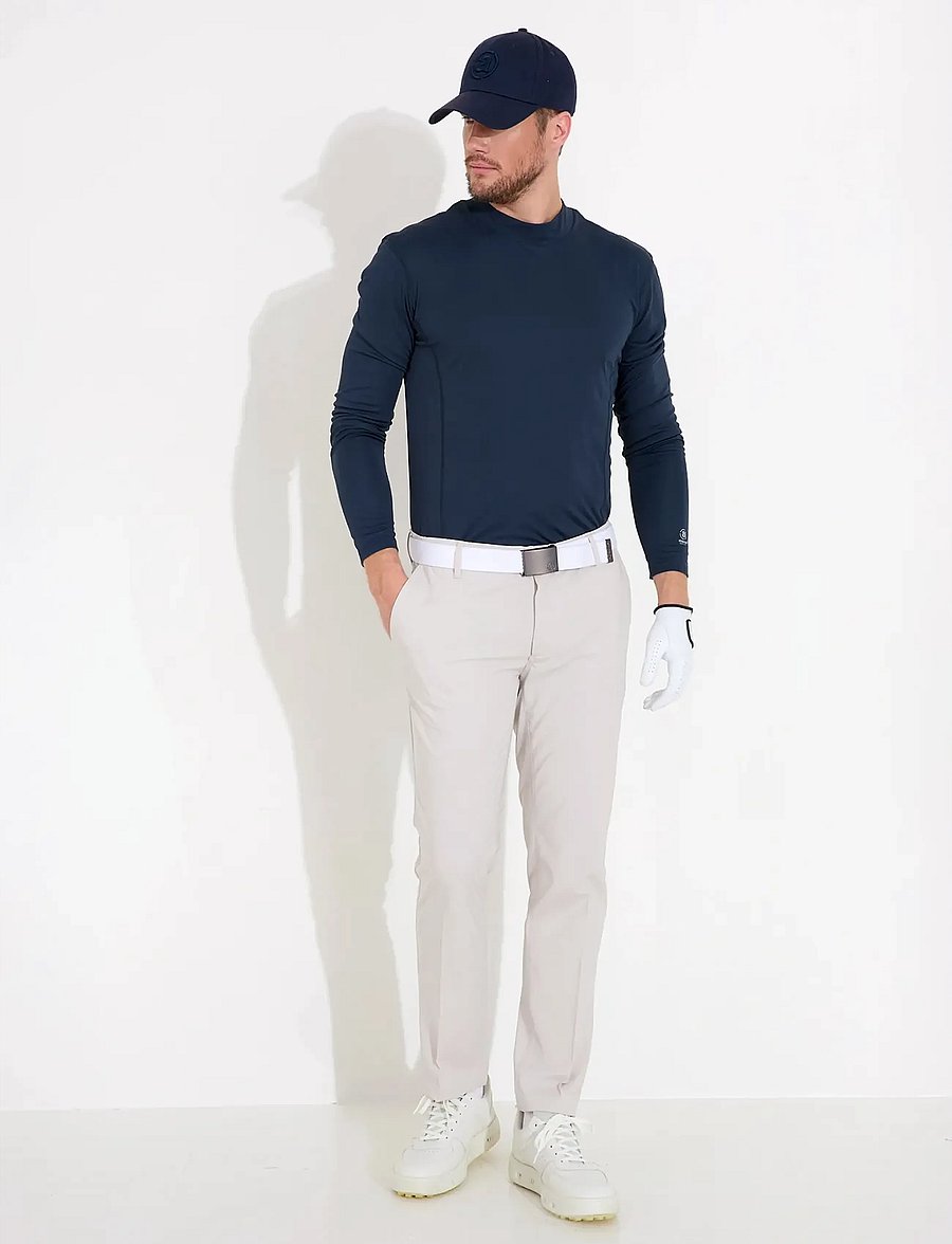 Abacus - Mens Aloha UV turtle neck - toppe & t-shirts - navy - 3