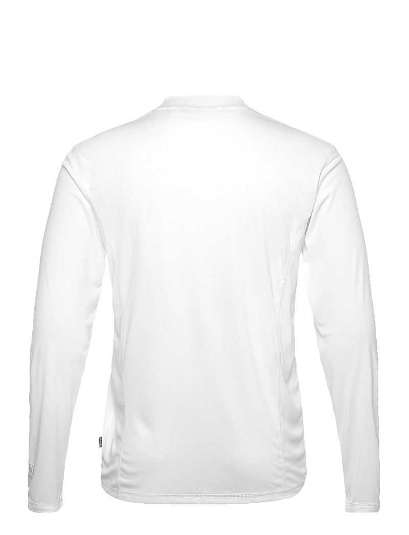 Abacus - Mens Aloha UV turtle neck - topi ar garām piedurknēm - white - 2