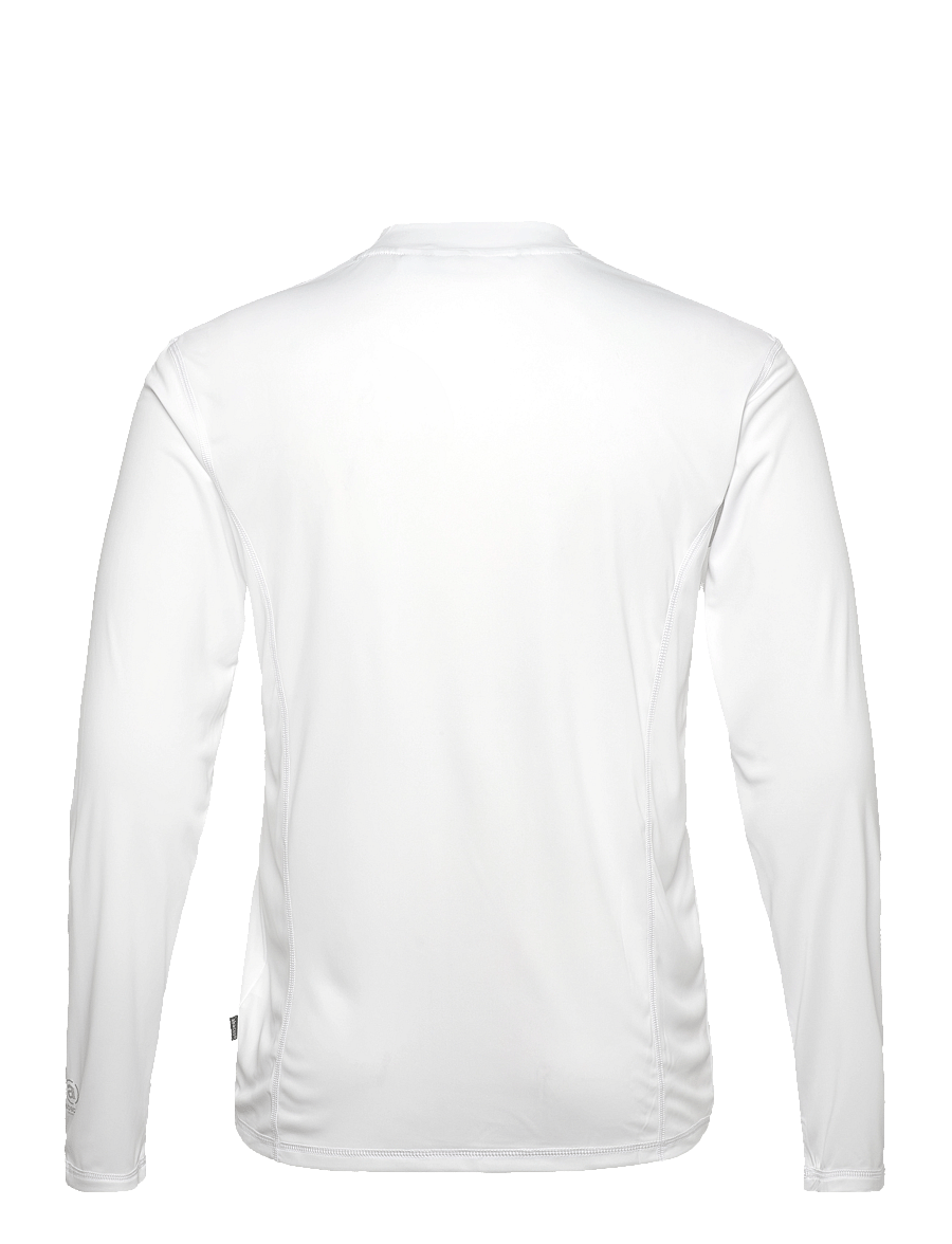 Abacus - Mens Aloha UV turtle neck - topi ar garām piedurknēm - white - 2