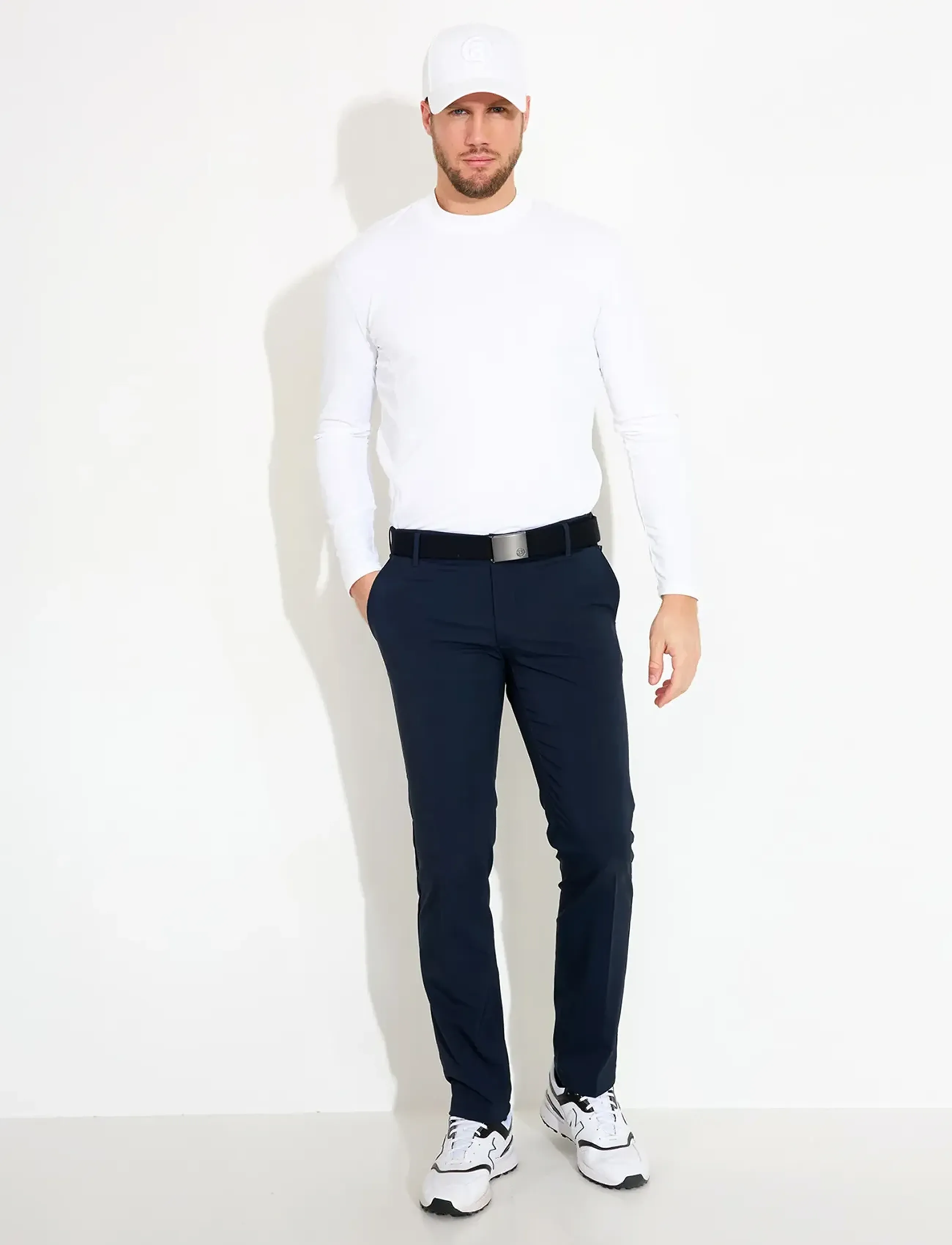 Abacus - Mens Aloha UV turtle neck - longsleeved tops - white - 4