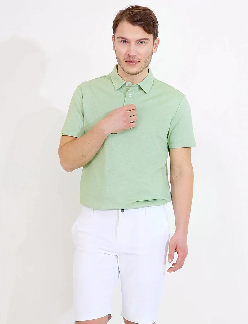 Abacus - Mens Hillside polo - oberteile & t-shirts - apple - 0