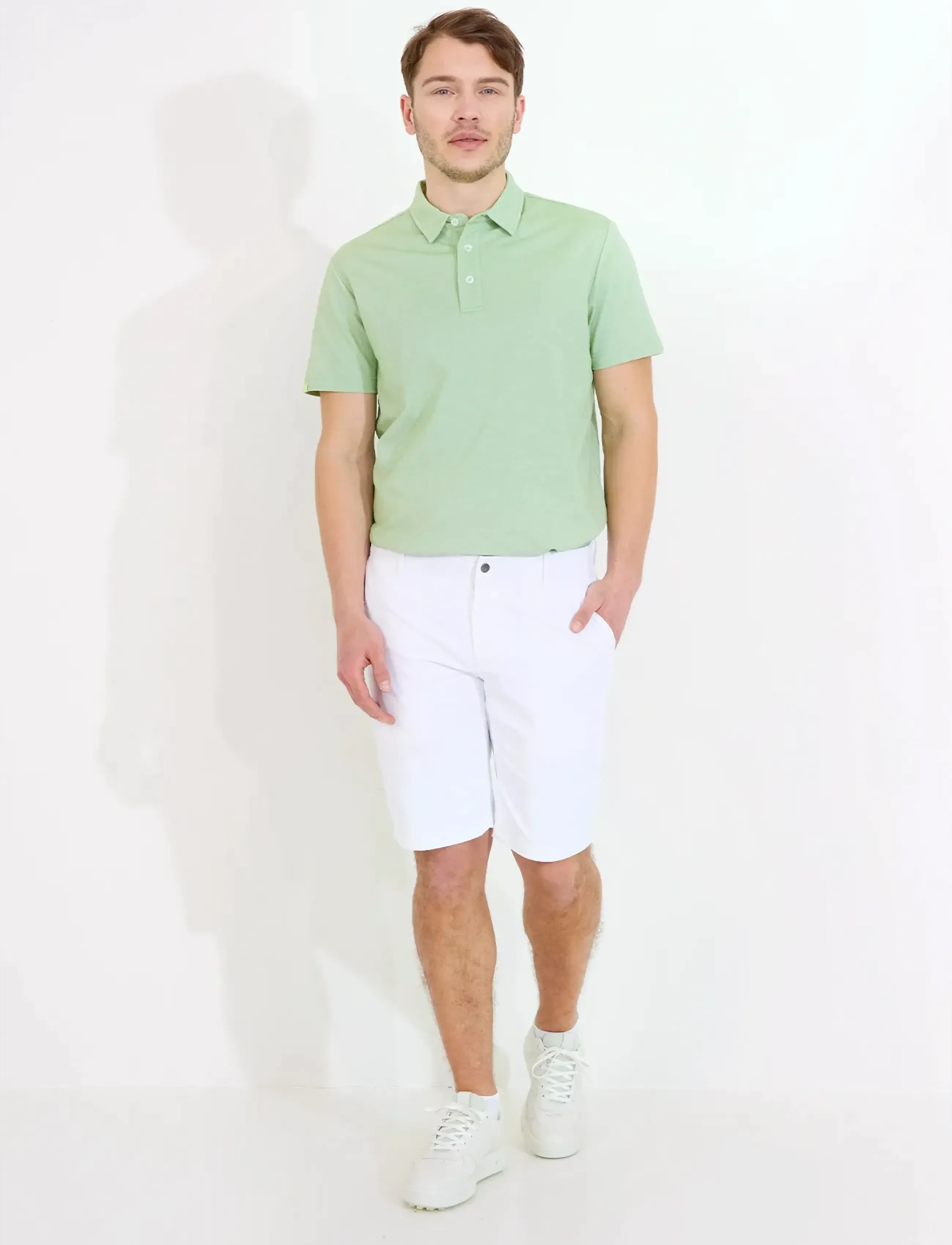 Abacus - Mens Hillside polo - polos - apple - 3