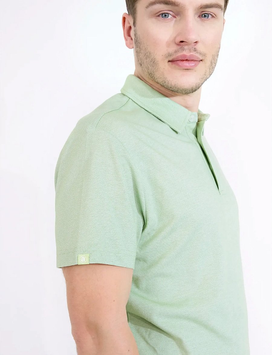 Abacus - Mens Hillside polo - toppe & t-shirts - apple - 4