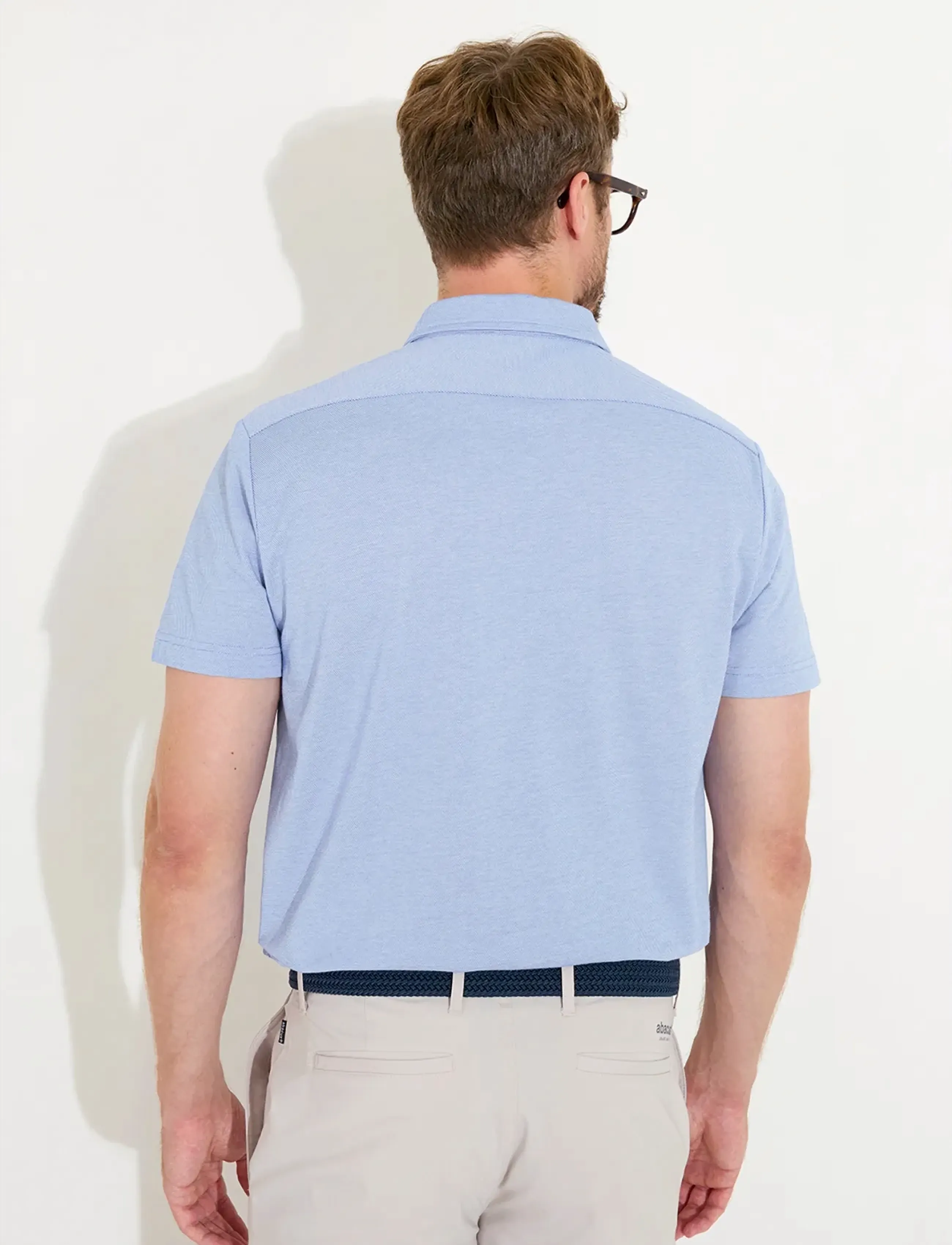 Abacus - Mens Hillside polo - polos - oxfordblue - 2