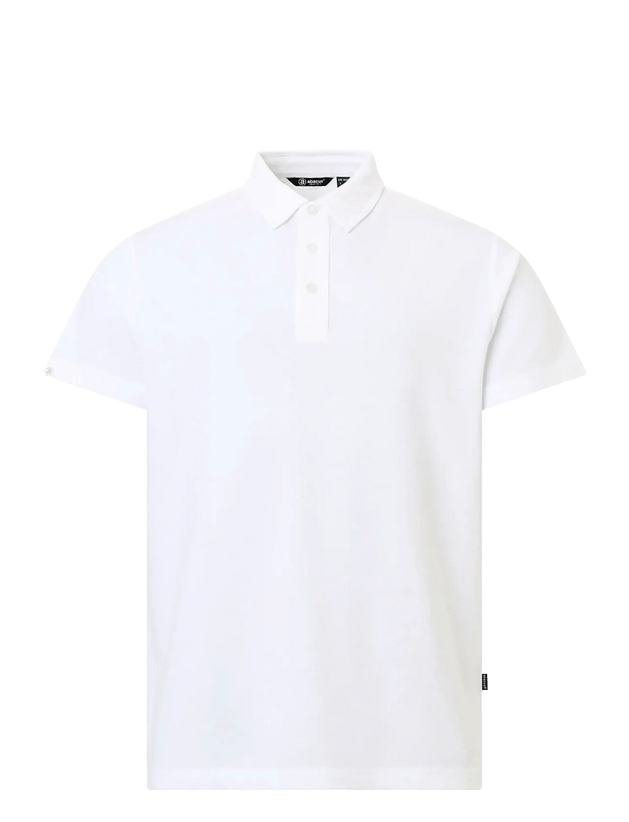 Abacus - Mens Hillside polo - toppe & t-shirts - white - 1