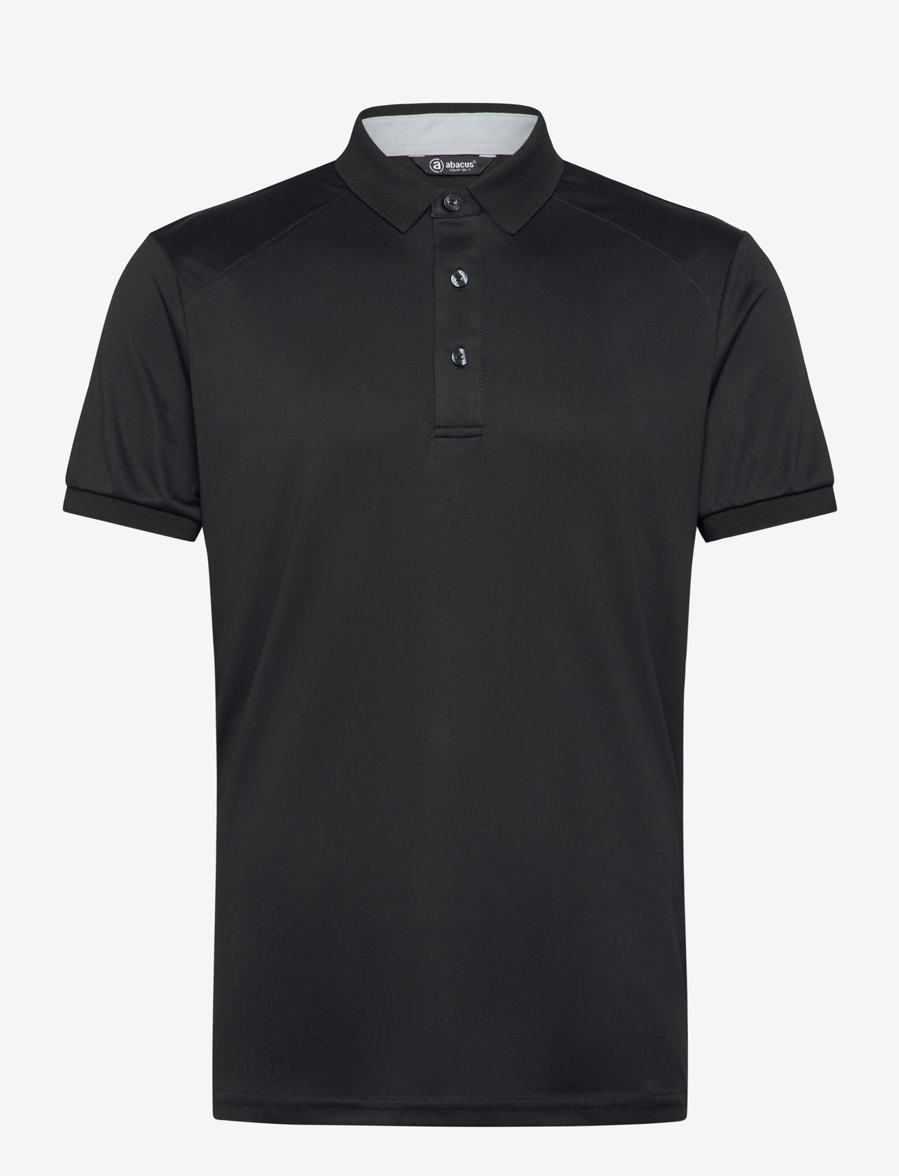 Abacus - Mens Hammel recycled polo - oberteile & t-shirts - black - 0