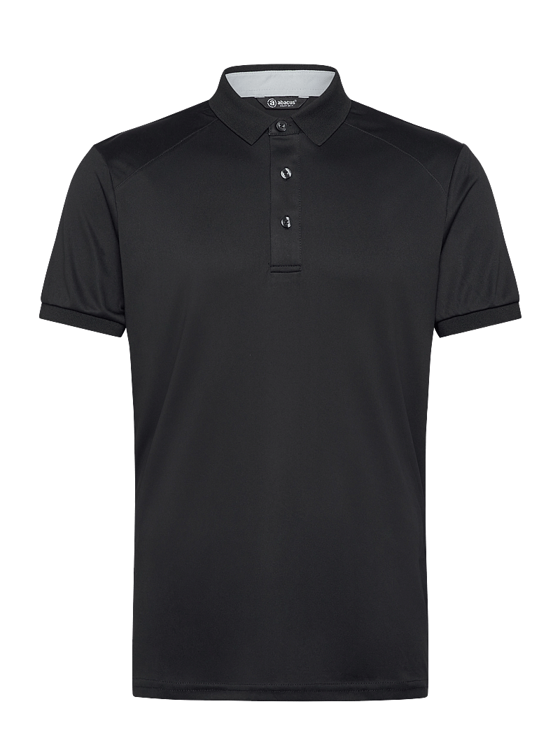 Abacus - Mens Hammel recycled polo - oberteile & t-shirts - black - 0