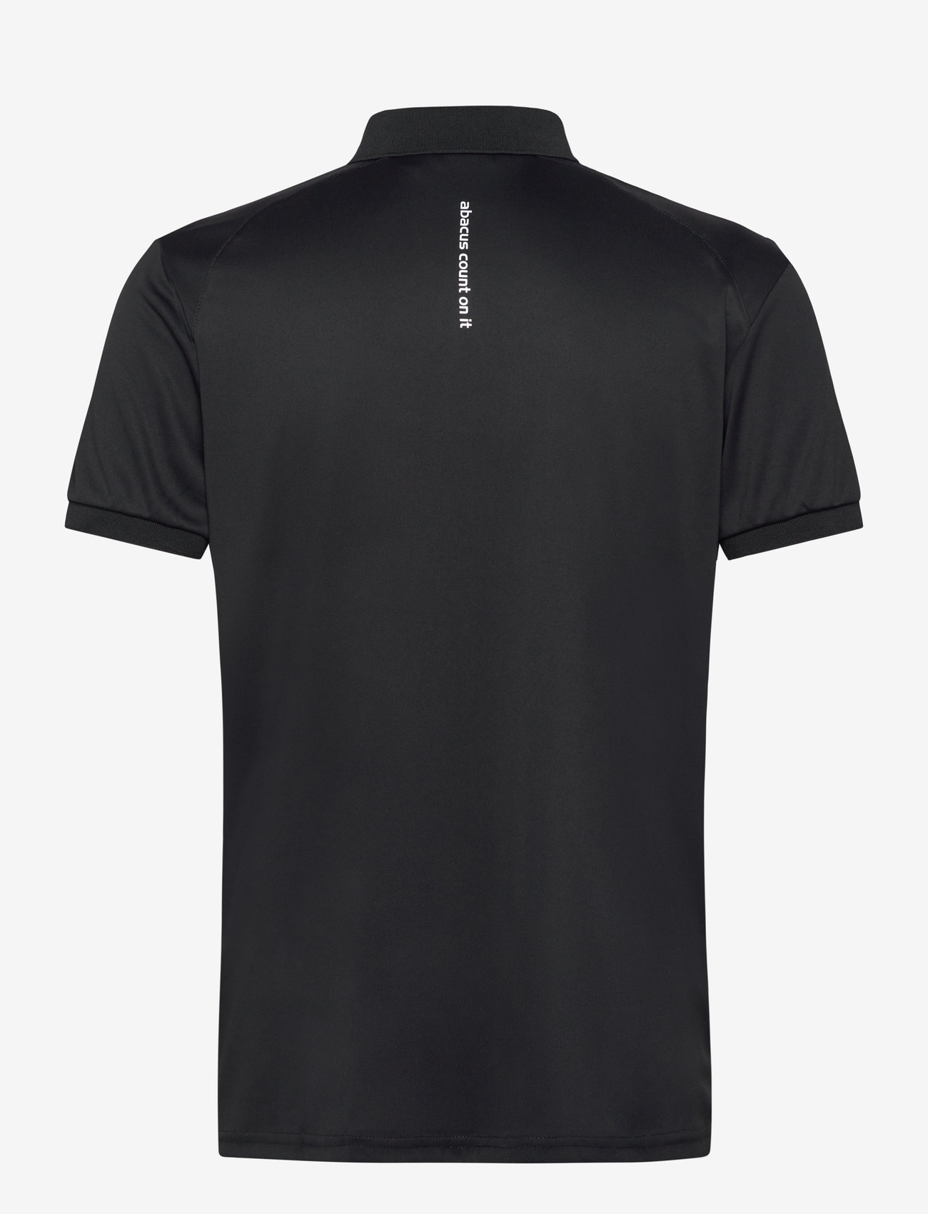 Abacus - Mens Hammel recycled polo - oberteile & t-shirts - black - 1