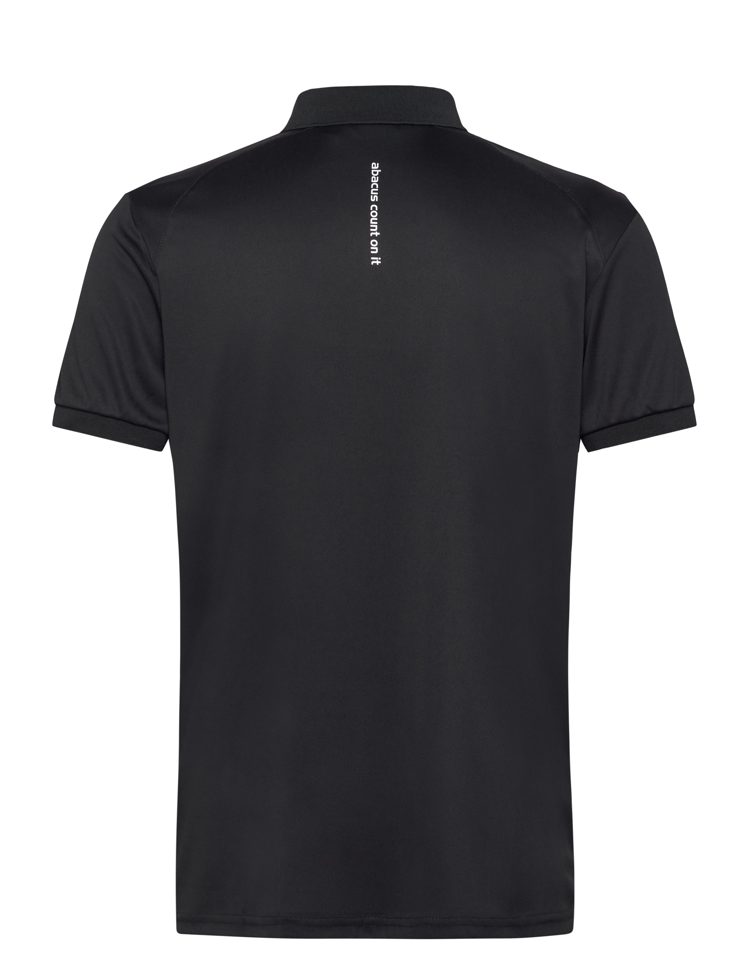Abacus - Mens Hammel recycled polo - toppar & t-shirts - black - 1