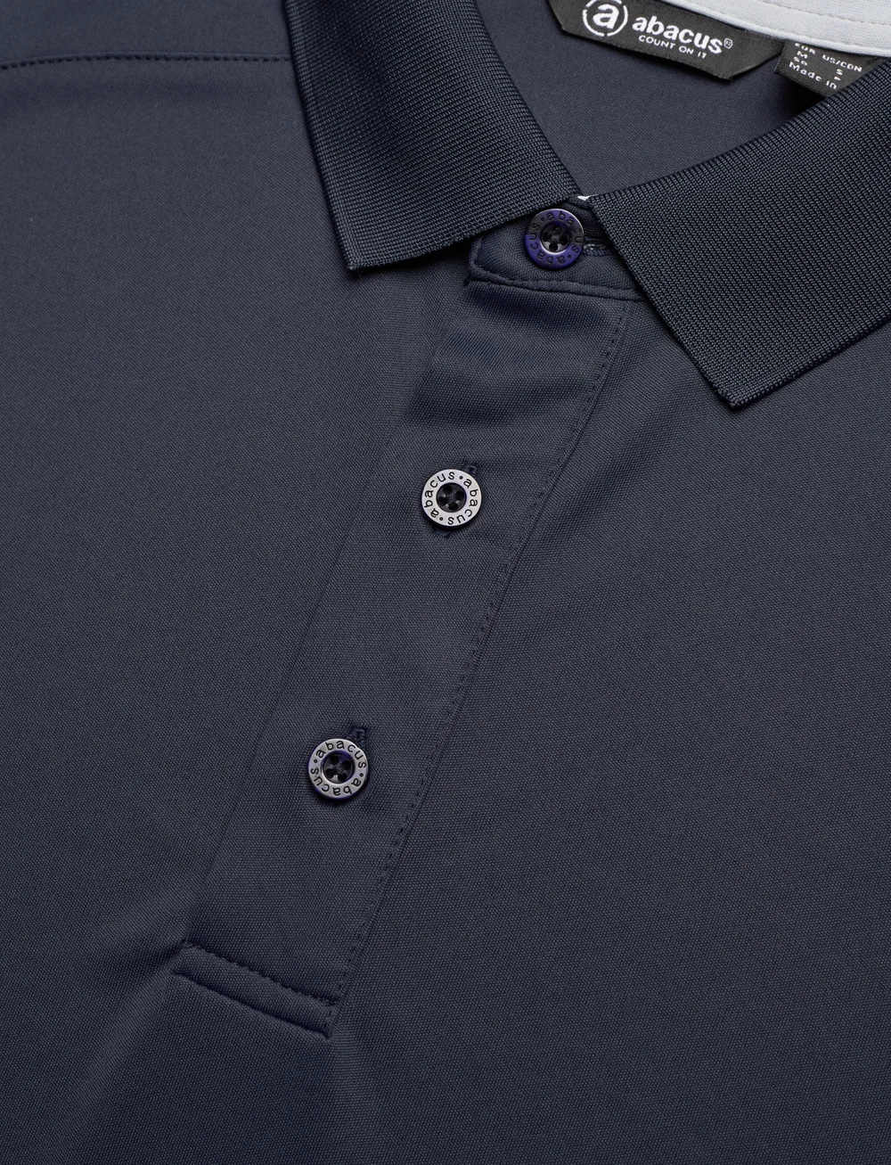 Abacus - Mens Hammel recycled polo - oberteile & t-shirts - navy - 5
